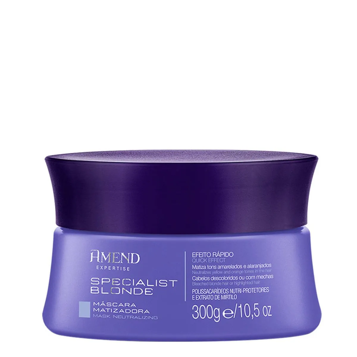 Kit c/4 Máscara Matizadora Specialist Blonde Expertise 300g Amend