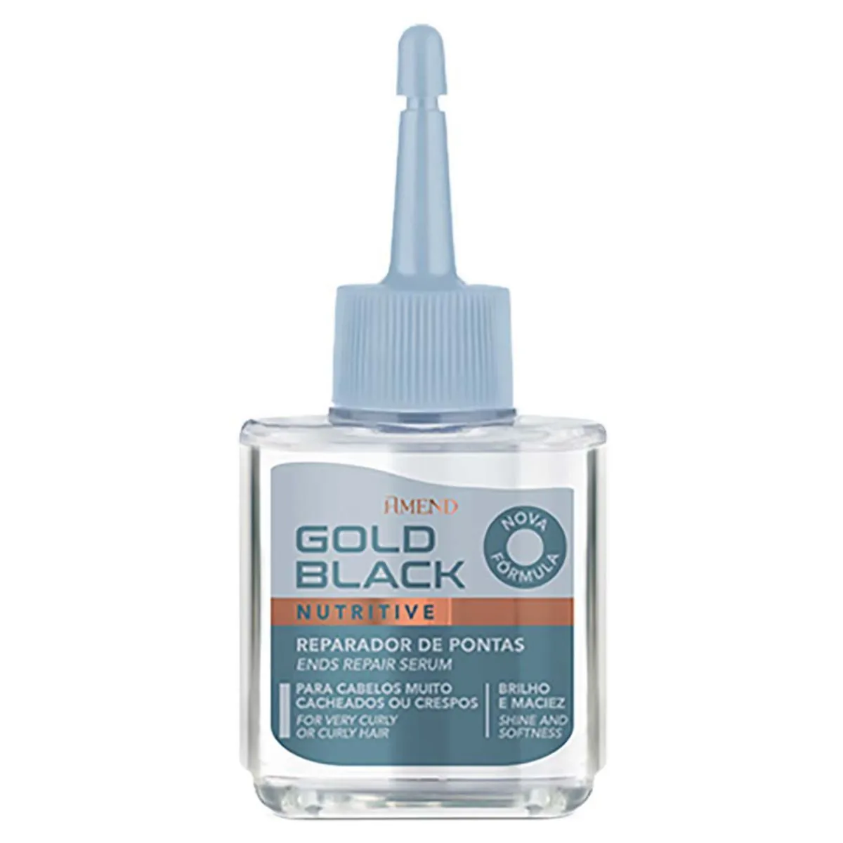 Kit c/4 Reparador de Pontas Nutritivo Gold Black Amend