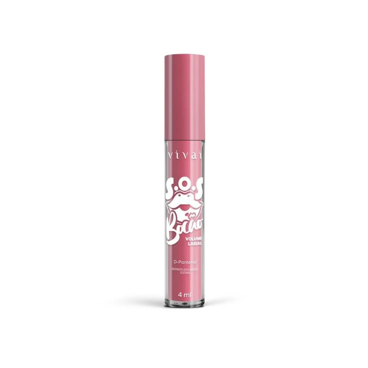 Kit c/4 SOS Bocão Rosa Colors Volume Labial 3100.1.1 Vivai