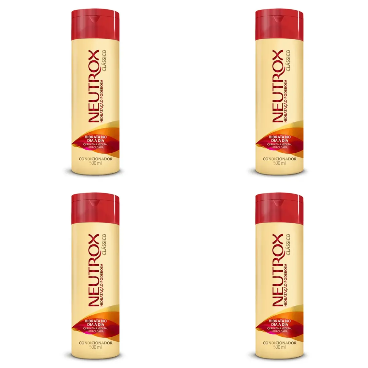 Kit c/4 Condicionadores Neutrox 500ml
