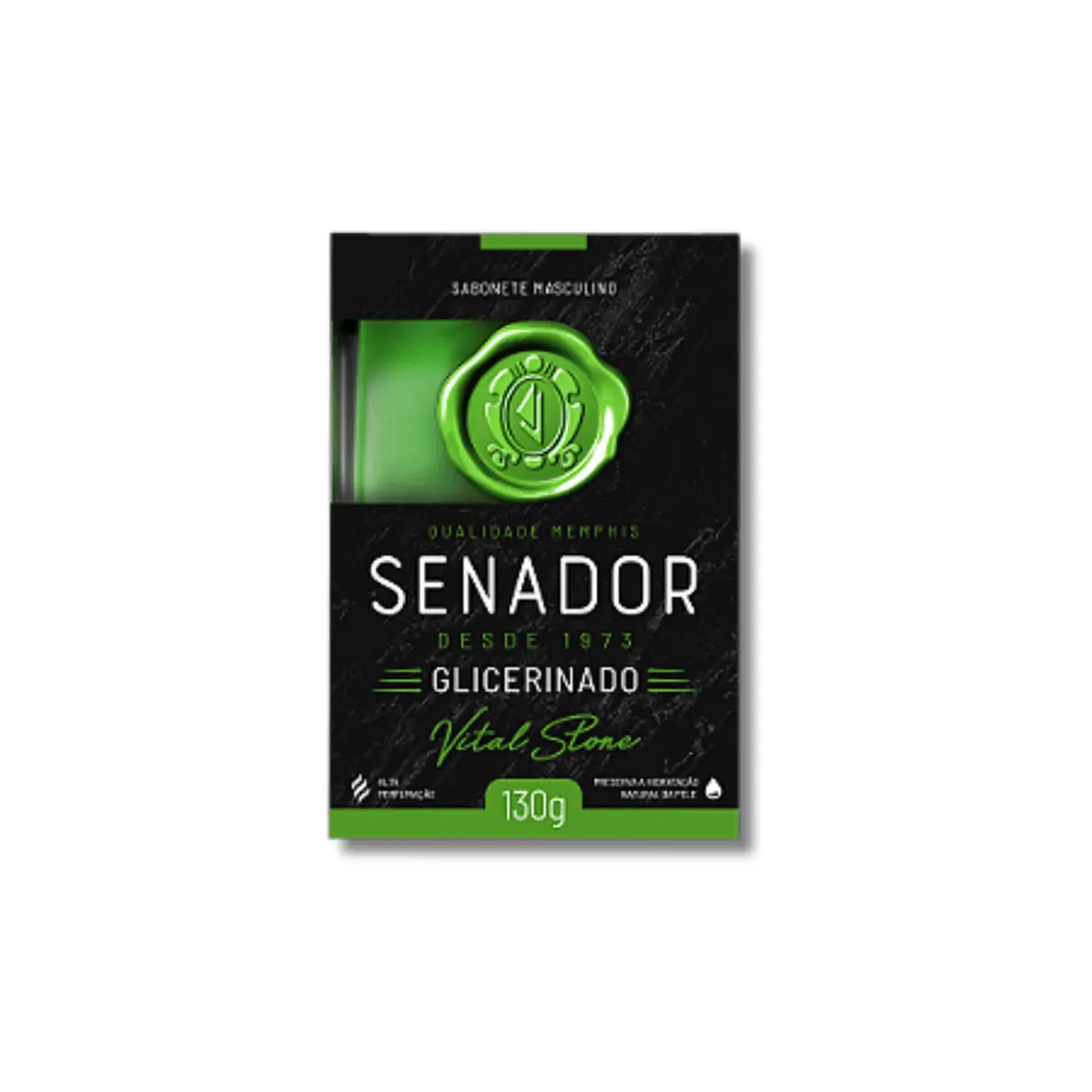 Kit c/4 Sabonete Senador Vital Stone 130g