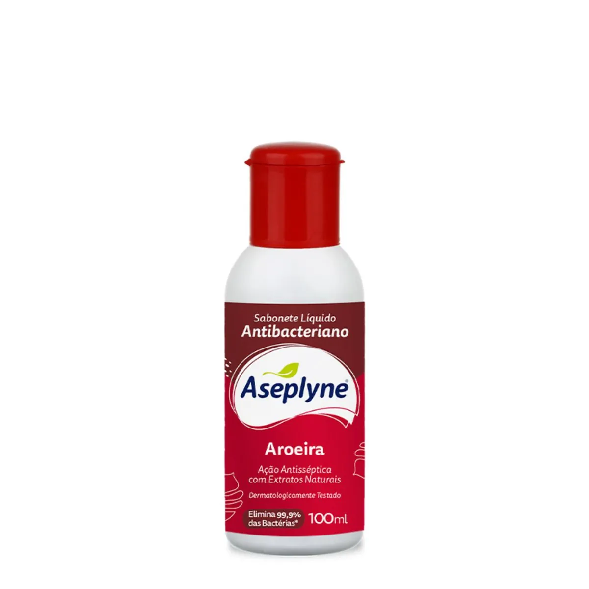Kit c/4 Sabonete Líquido Aseplyne Anti-Septico Aroeira 100ml