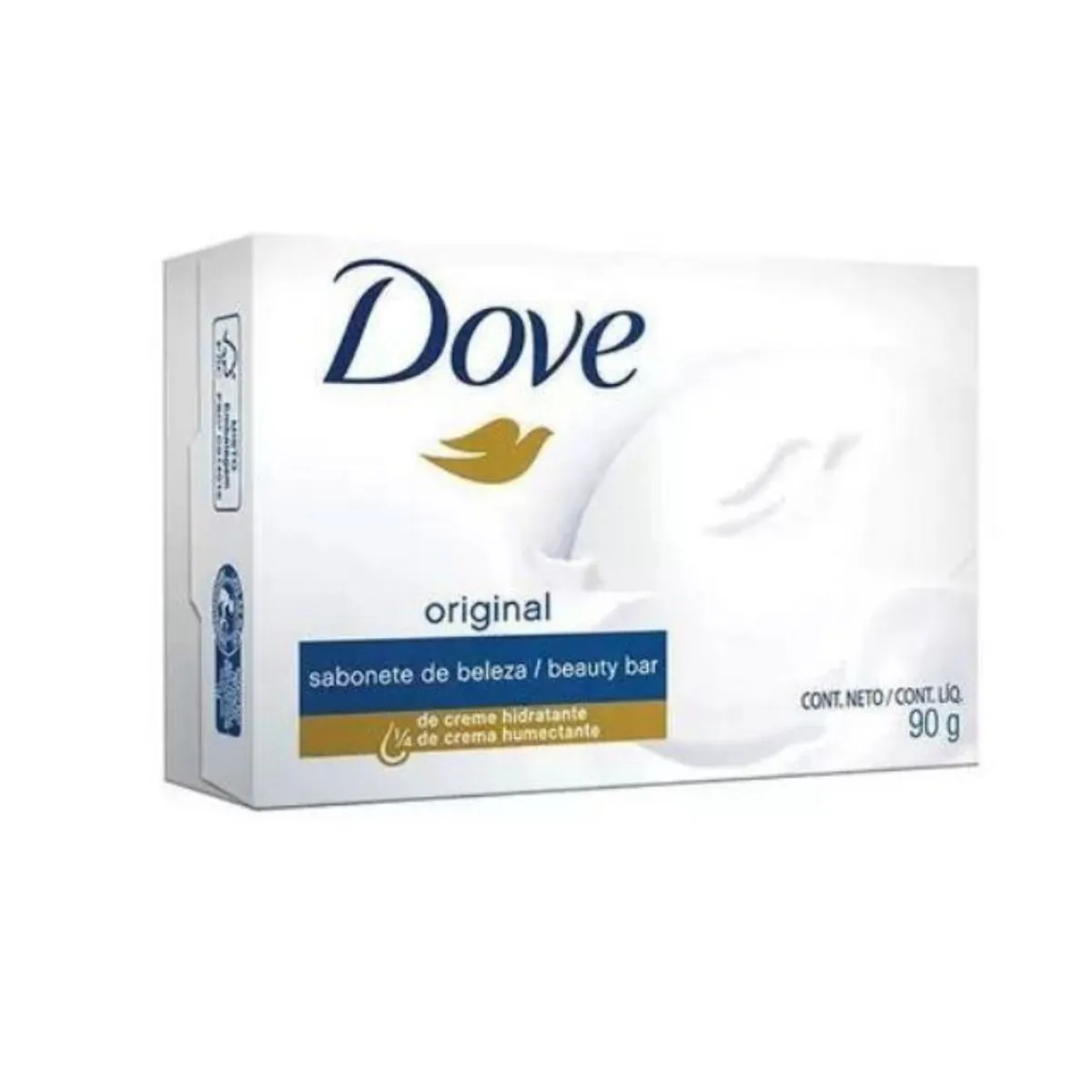 Kit c/4 Sabonete Dove 90g Branco