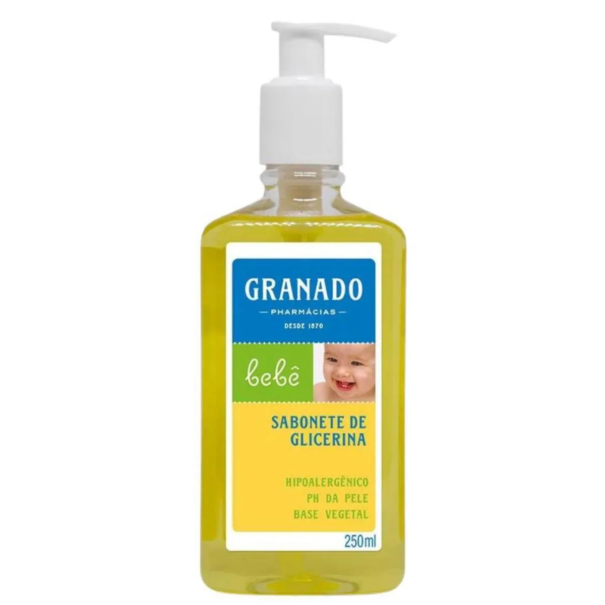 Kit c/4 Sabonete Líquido Infantil Granado Bebê 250ml Tradicional