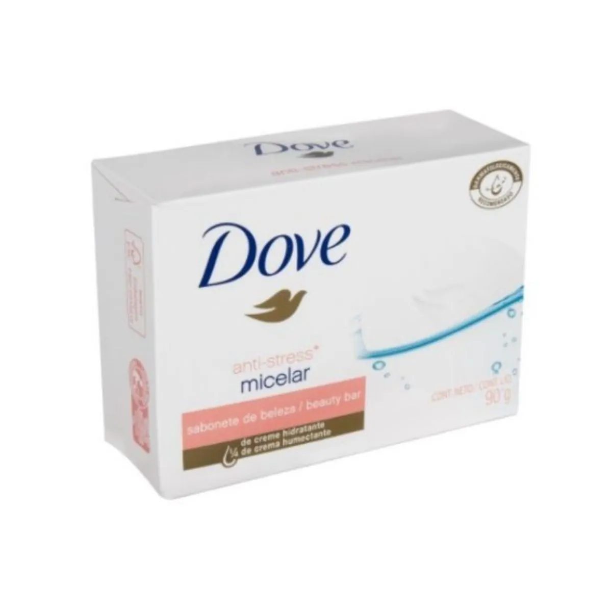 Kit c/4 Sabonete Dove 90g Micelar Anti-Stress