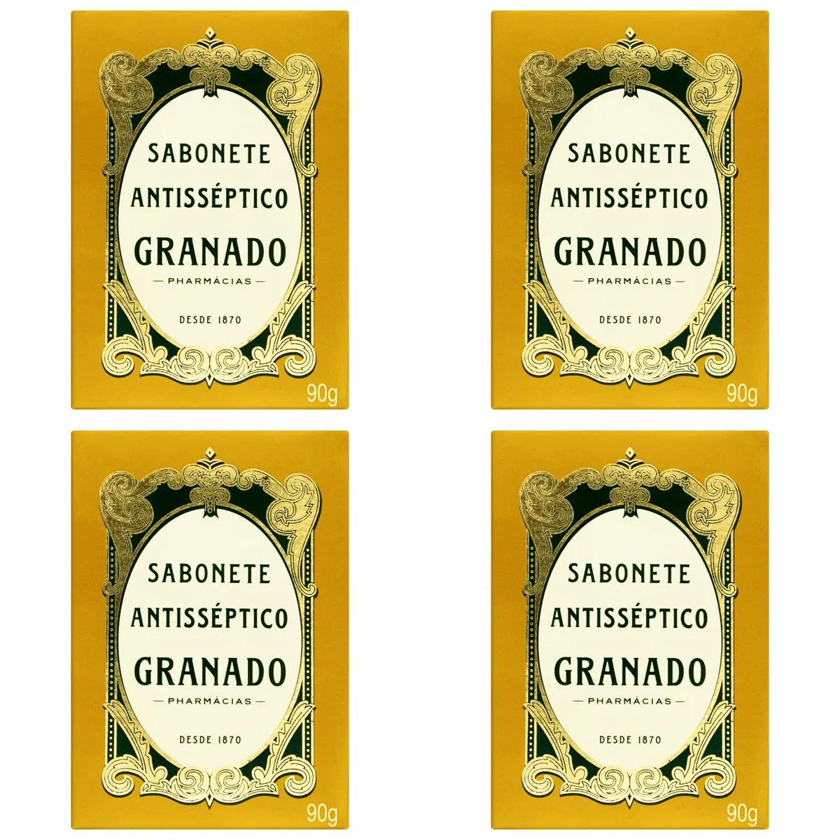 Kit c/4 Sabonetes Granado Antisséptico 90g cada