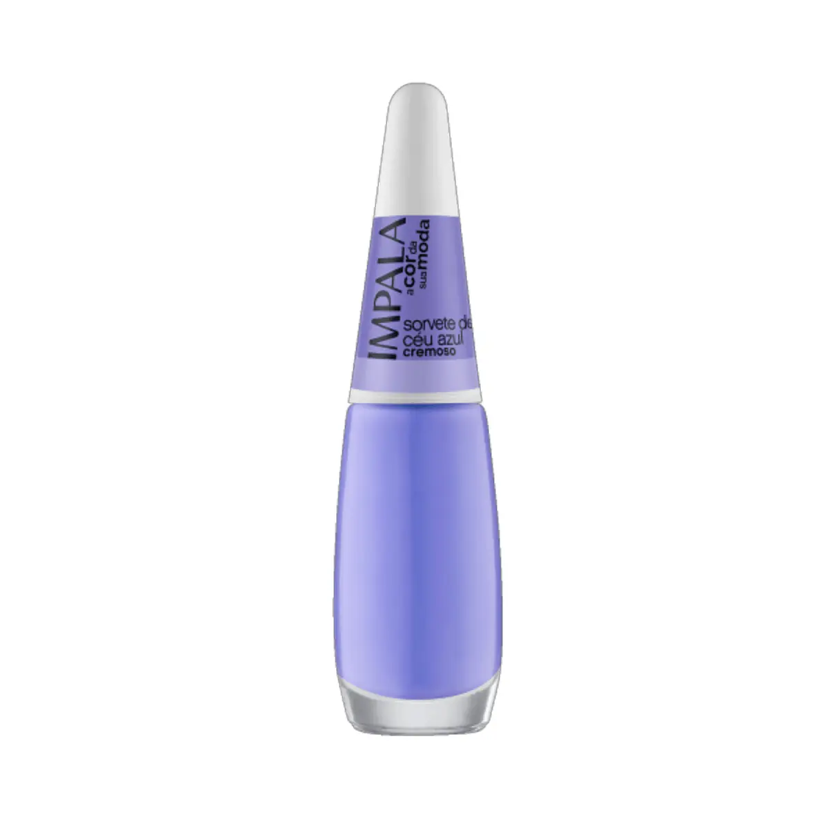 Kit c/9 Esmalte Impala Cremoso Cor: Sorvete De Céu Azul