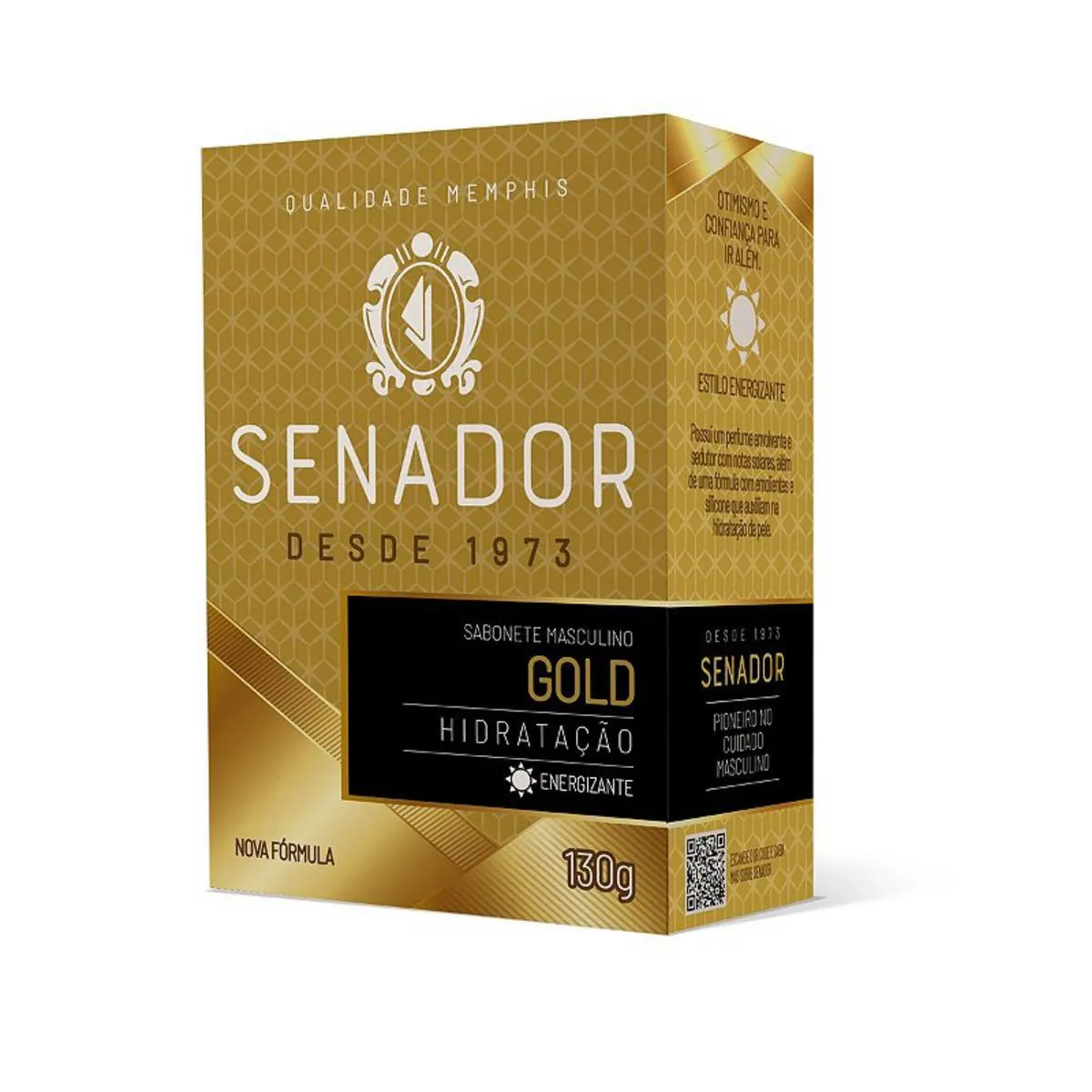 Kit c/9 Sabonete Senador Gold 130g