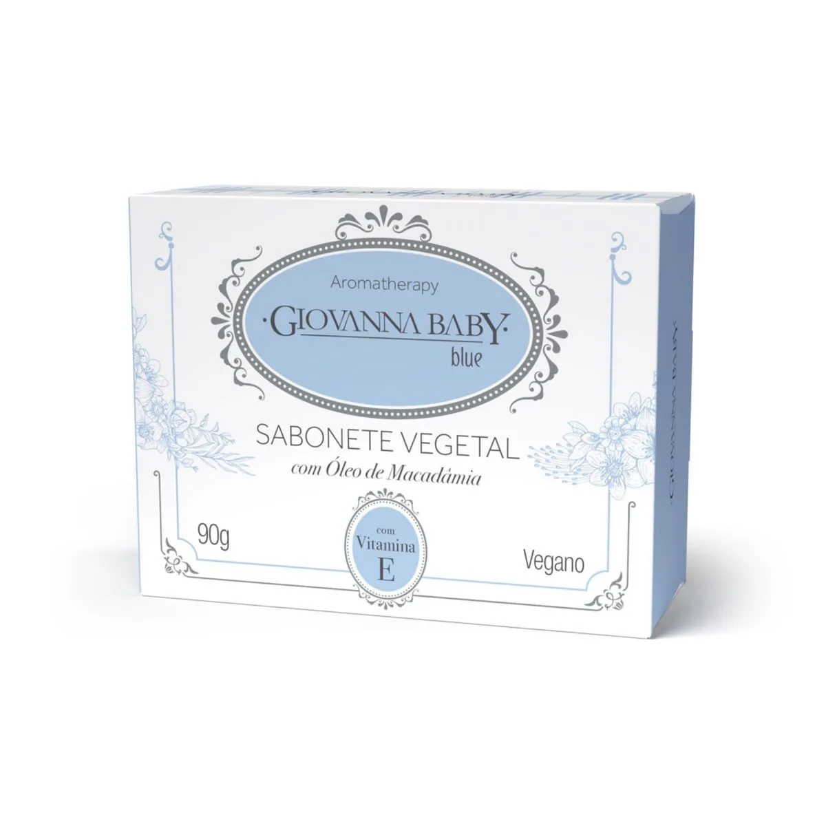 Kit c/9 Sabonete Giovanna Baby Vegetal Blue 90g