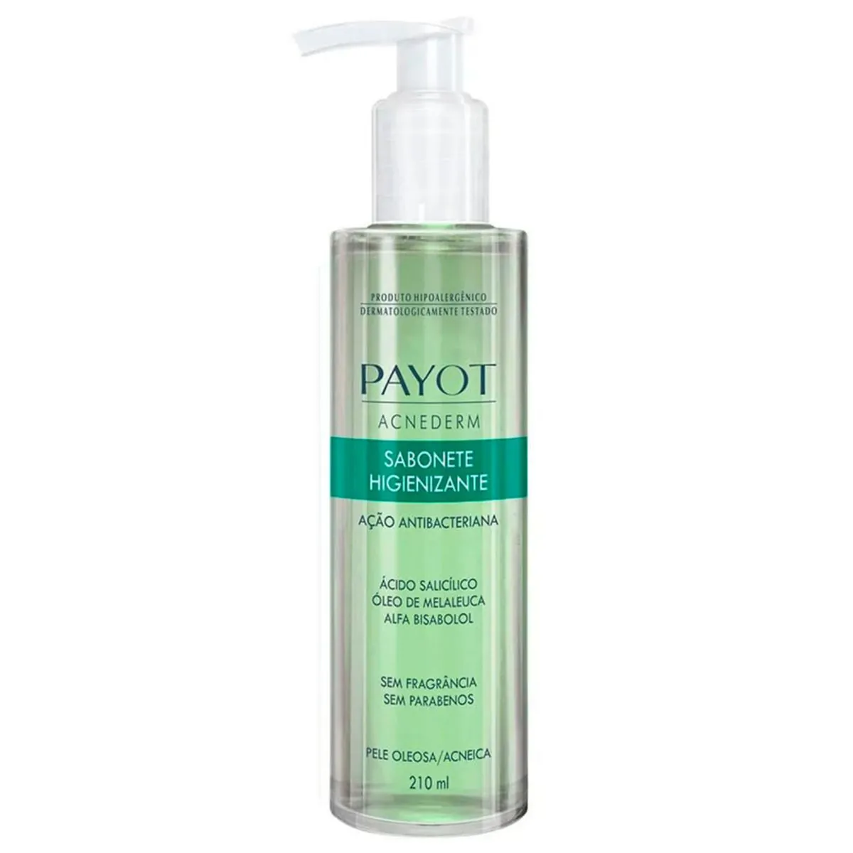Kit c/9 Sabonete Líquido Higienizante Facial Acnederm Payot 210ml