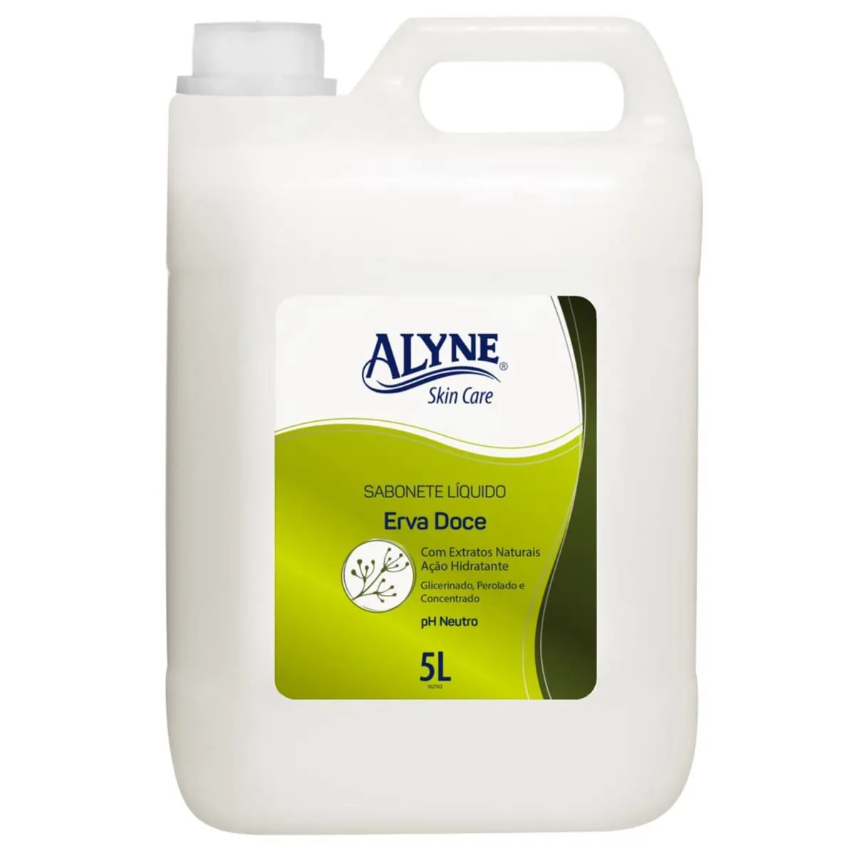 Kit c/9 Sabonete Líquido Alyne Skin Care Erva Doce 5L