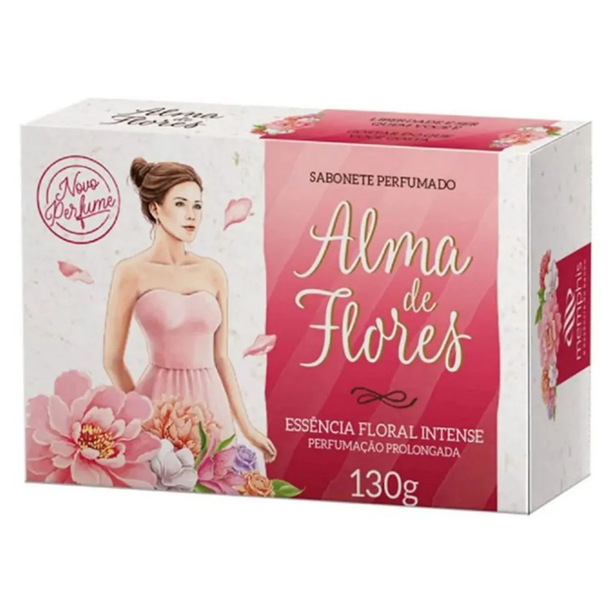 Kit c/9 Sabonete Alma De Flores 130g Intense