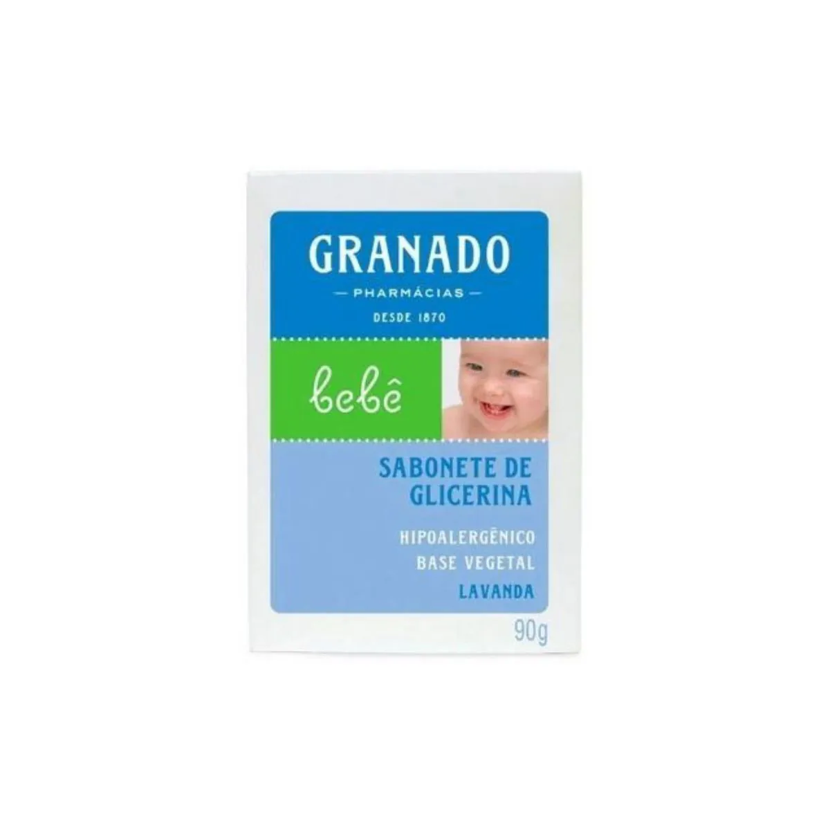 Kit c/9 Sabonete Infantil Granado Bebê 90g Lavanda