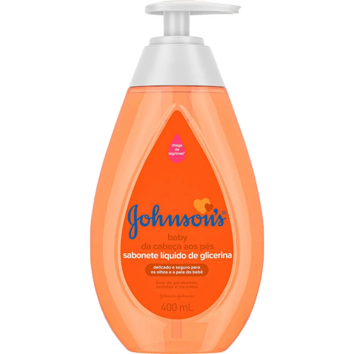 Kit c/9 Sabonete Liquido Johnson & Johnson Baby Da Cabeça Aos Pés 400ml
