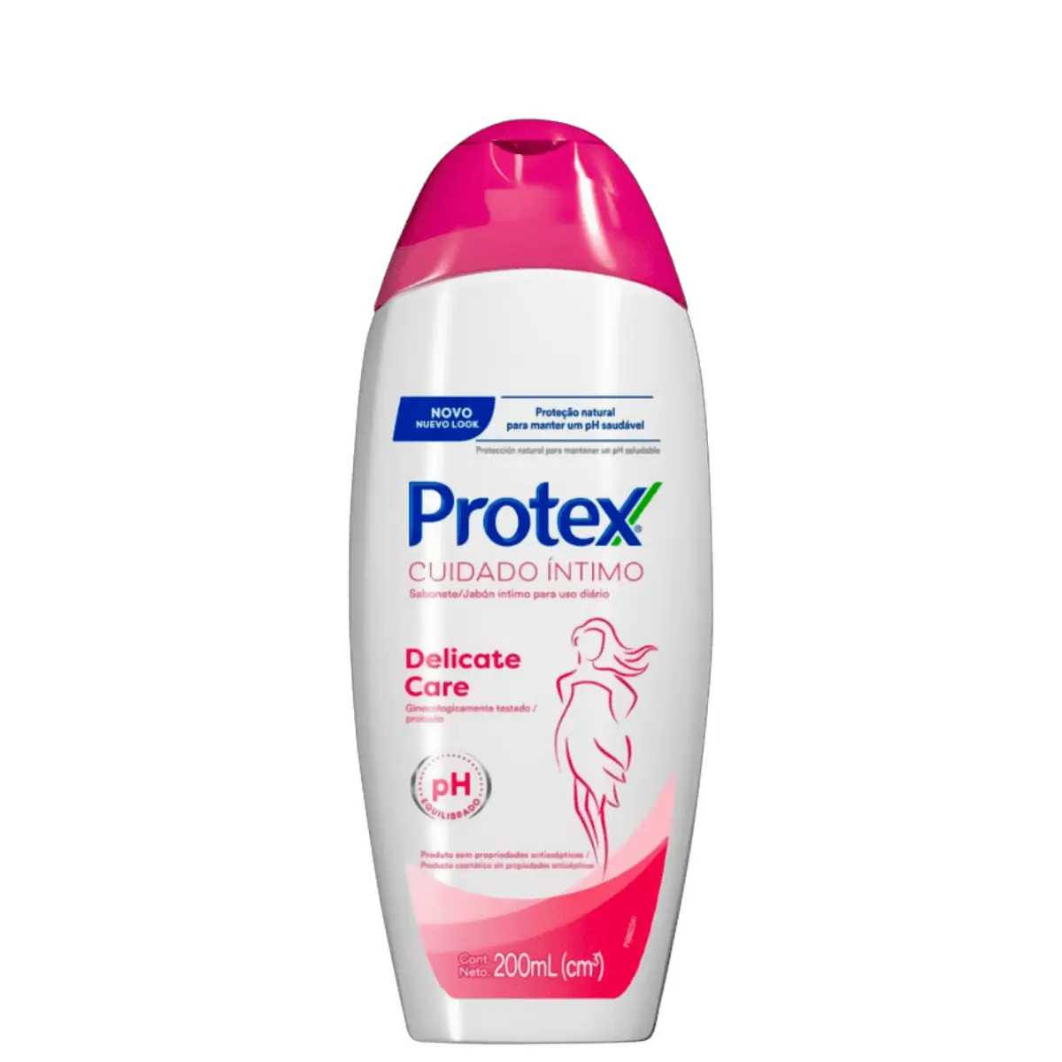 Kit c/9 Sabonete Íntimo Protex 200ml Delicate Care