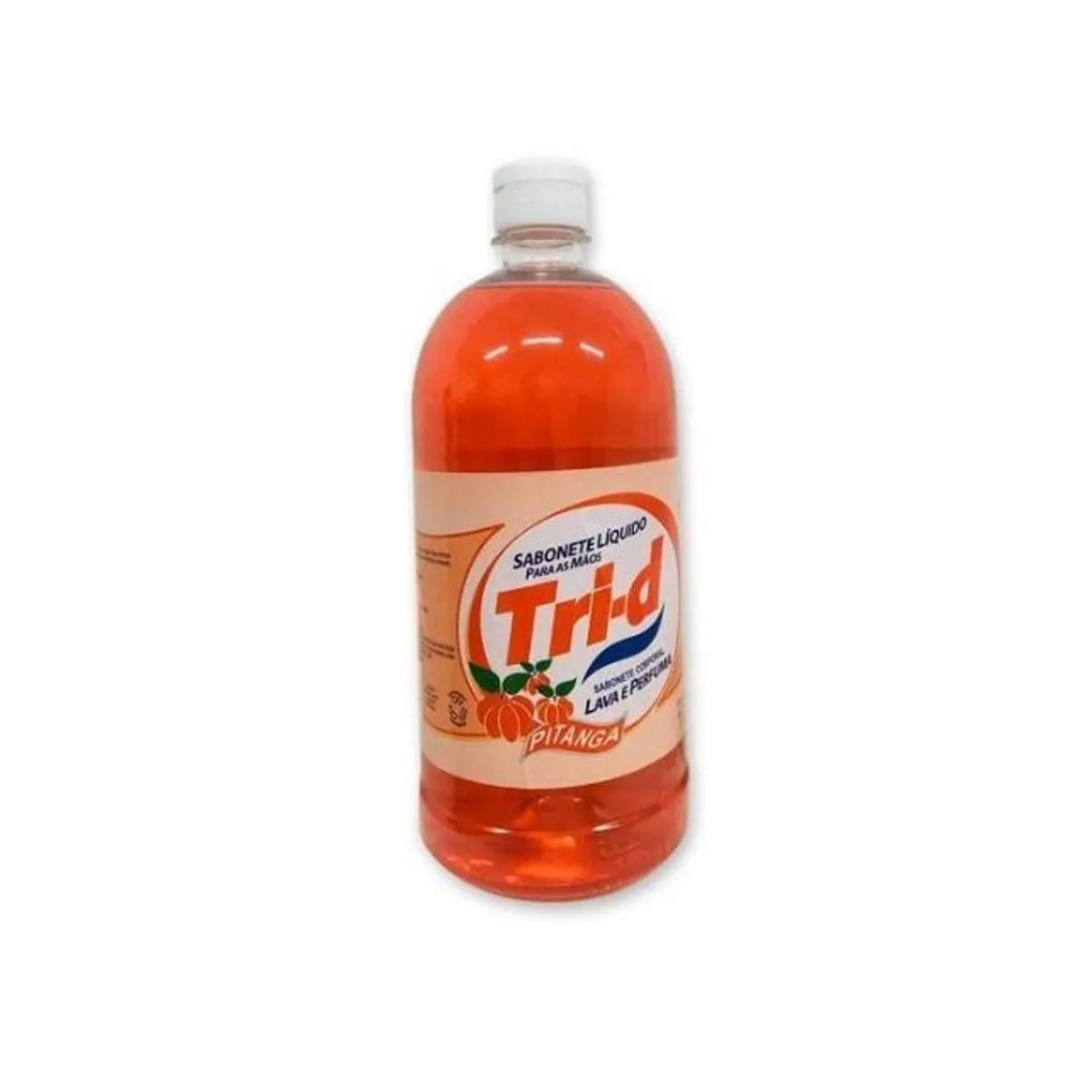 Kit c/9 Sabonete Liquido Tri-D 1L Para Mãos Pitanga