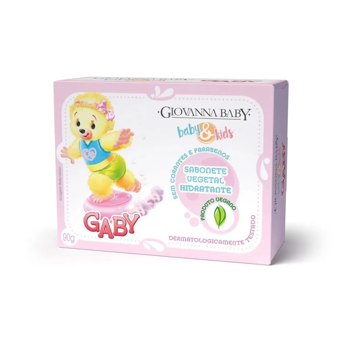 Kit c/16 Sabonete Giovanna Baby Baby&Kids 80g Rosa