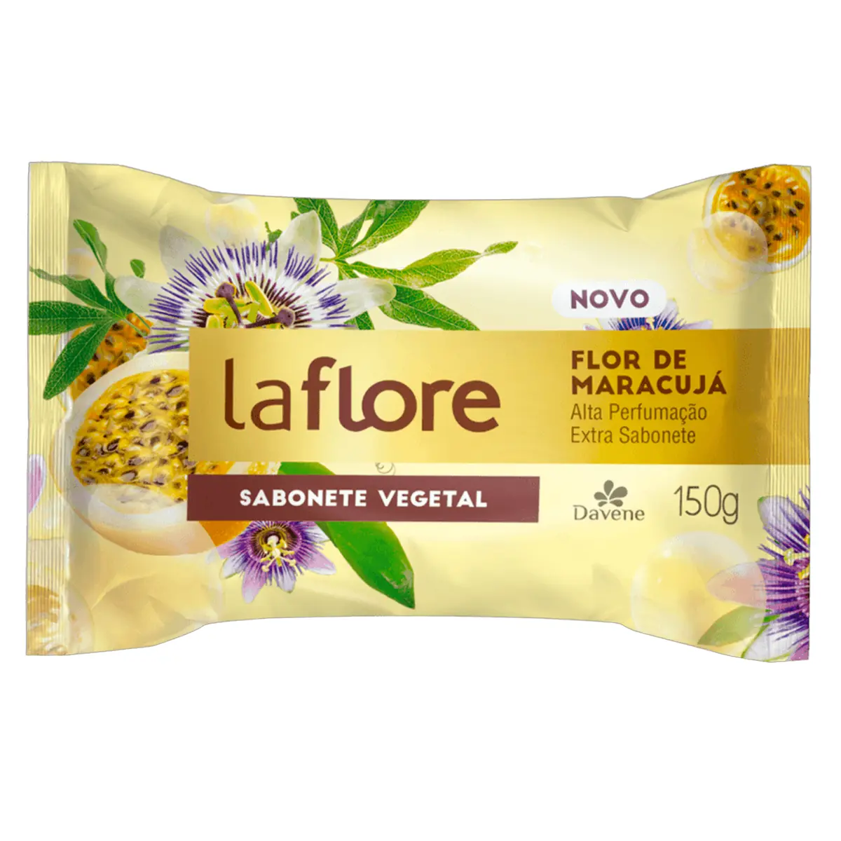 Kit c/16 Davene Sabonete Laflore Maracujá 150g