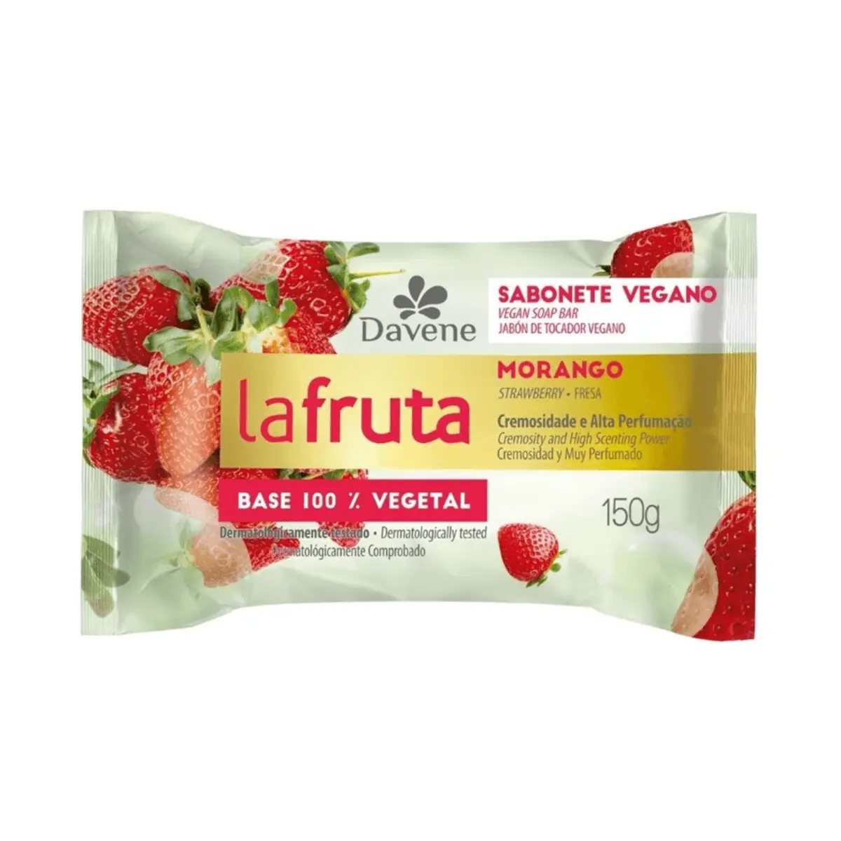 Kit c/16 Davene Sabonete Laflore Morango 150g