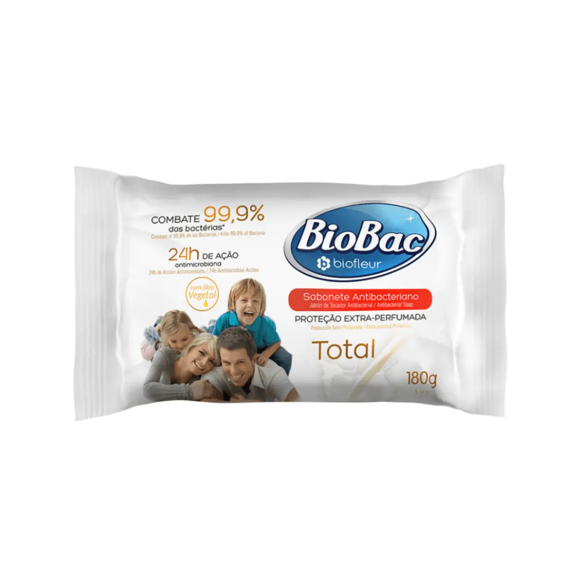 Kit c/16 Biofleur Sabonete 180g Biobac Total