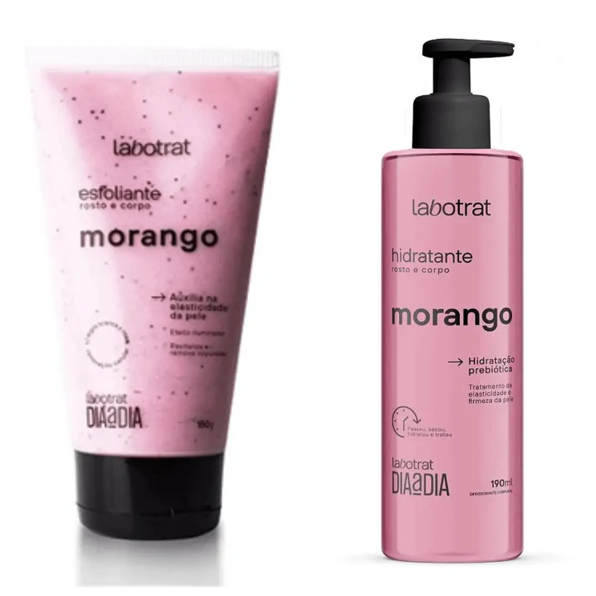 Esfoliante e Hidratante Morango Labotrat