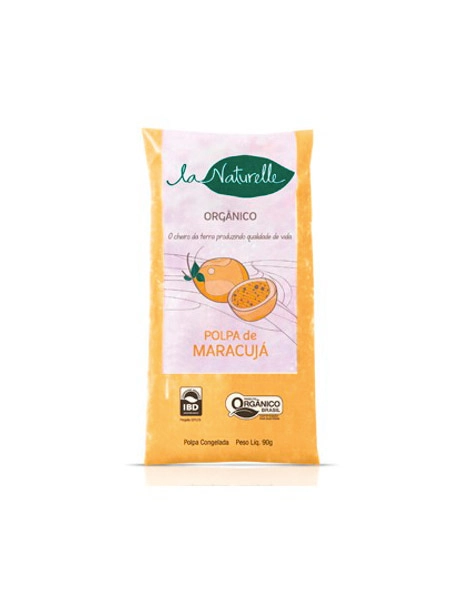 Polpa Maracuja Org 90g La Naturelle