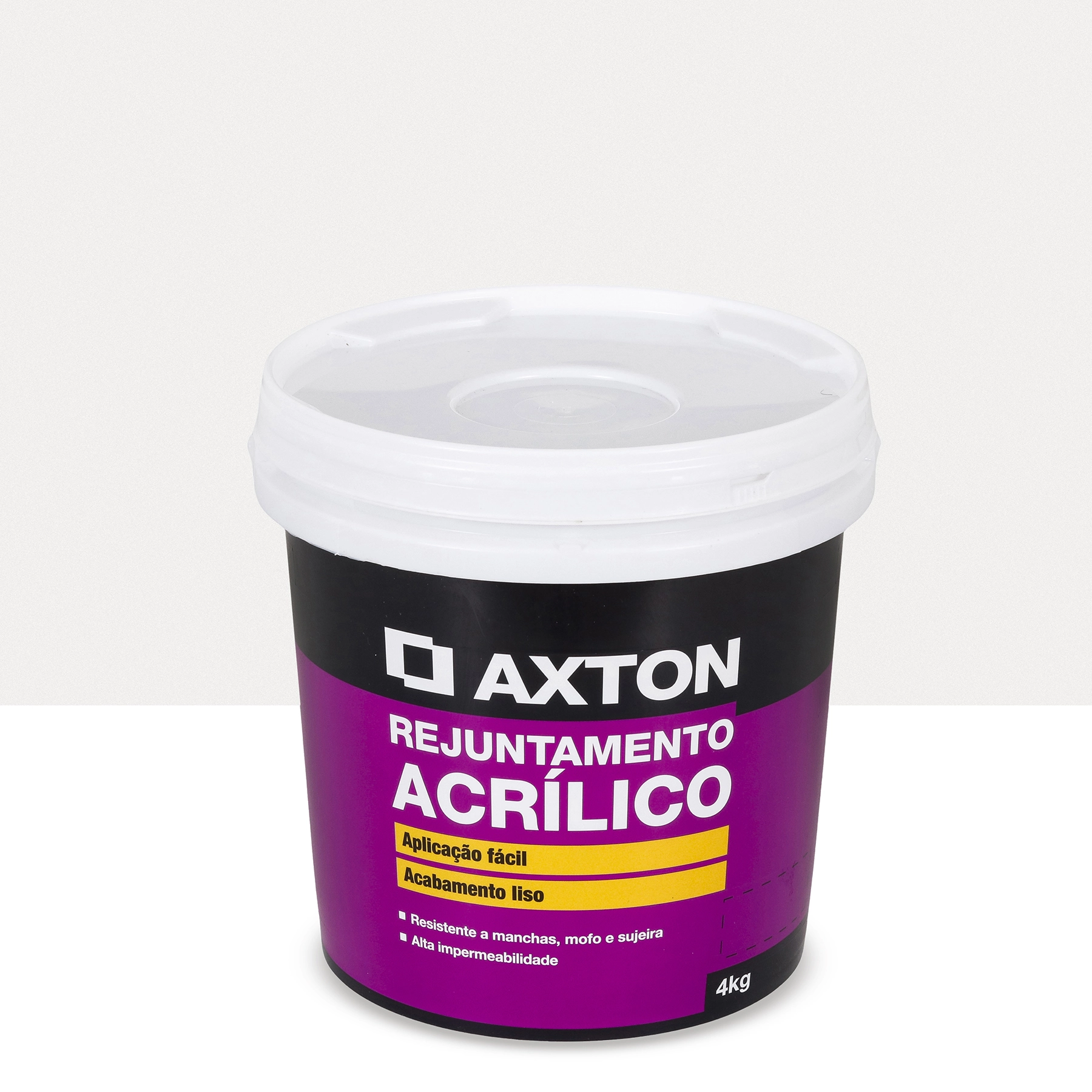 Rejunte Acrilico Branco 4kg Axton