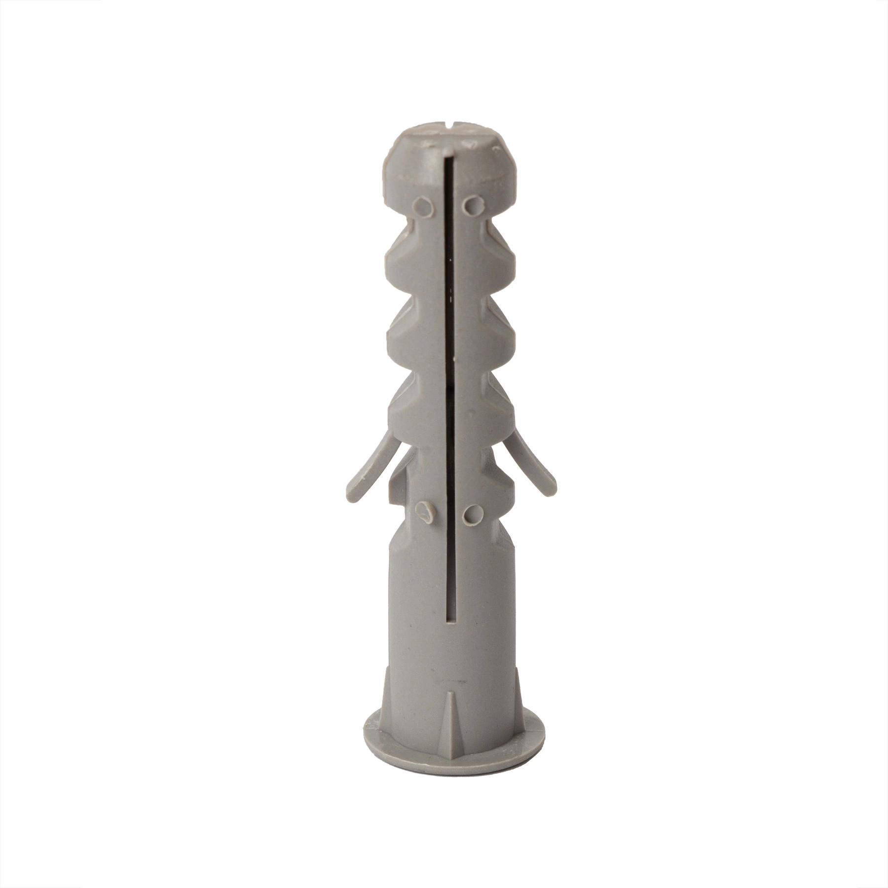 Bucha Nylon 10mm Bases Maciças SF com Aba com Parafuso 8 peças Standers