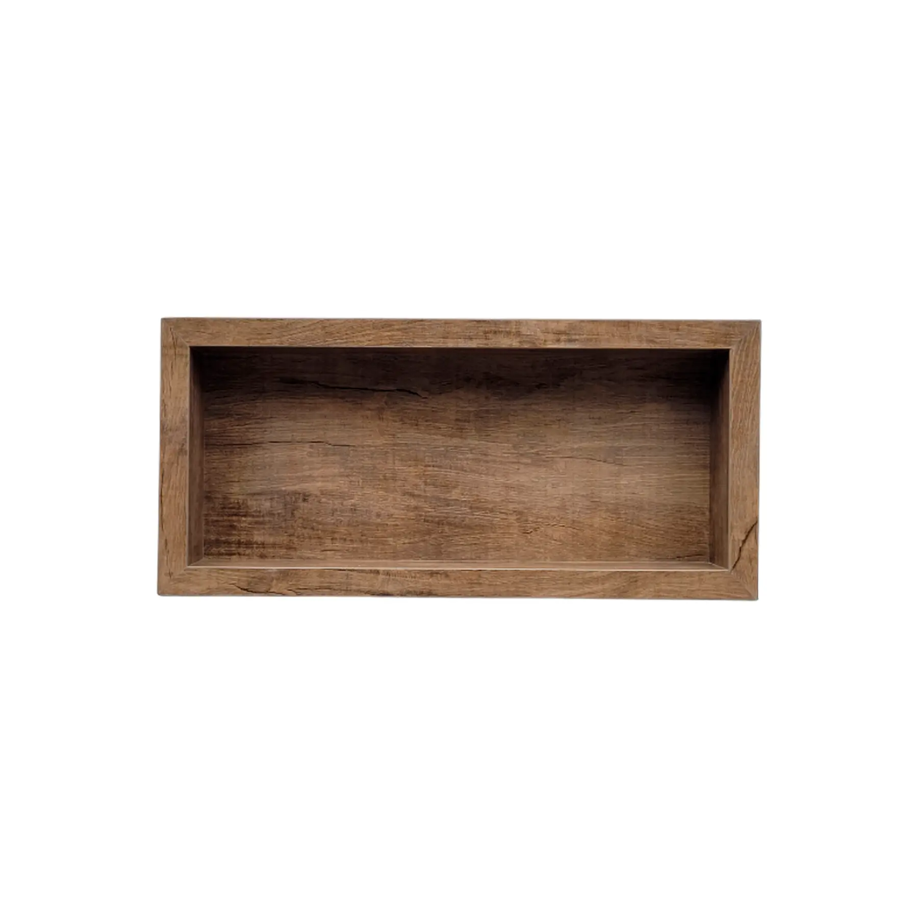 Nicho para Banheiro Acetinado Antique Wood Carvalho 30x74cm Artens
