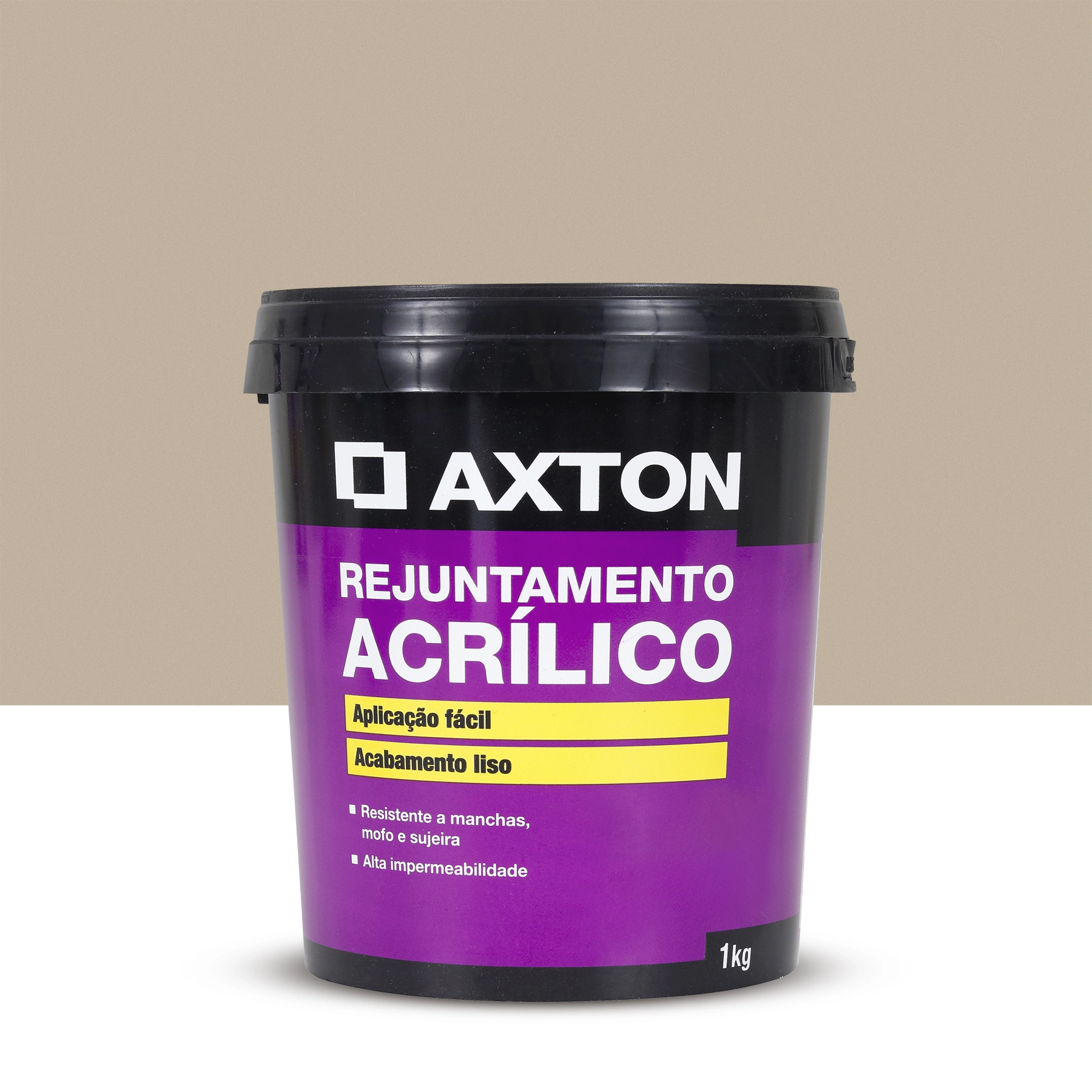 Rejunte Acrílico Camurça 1kg Axton