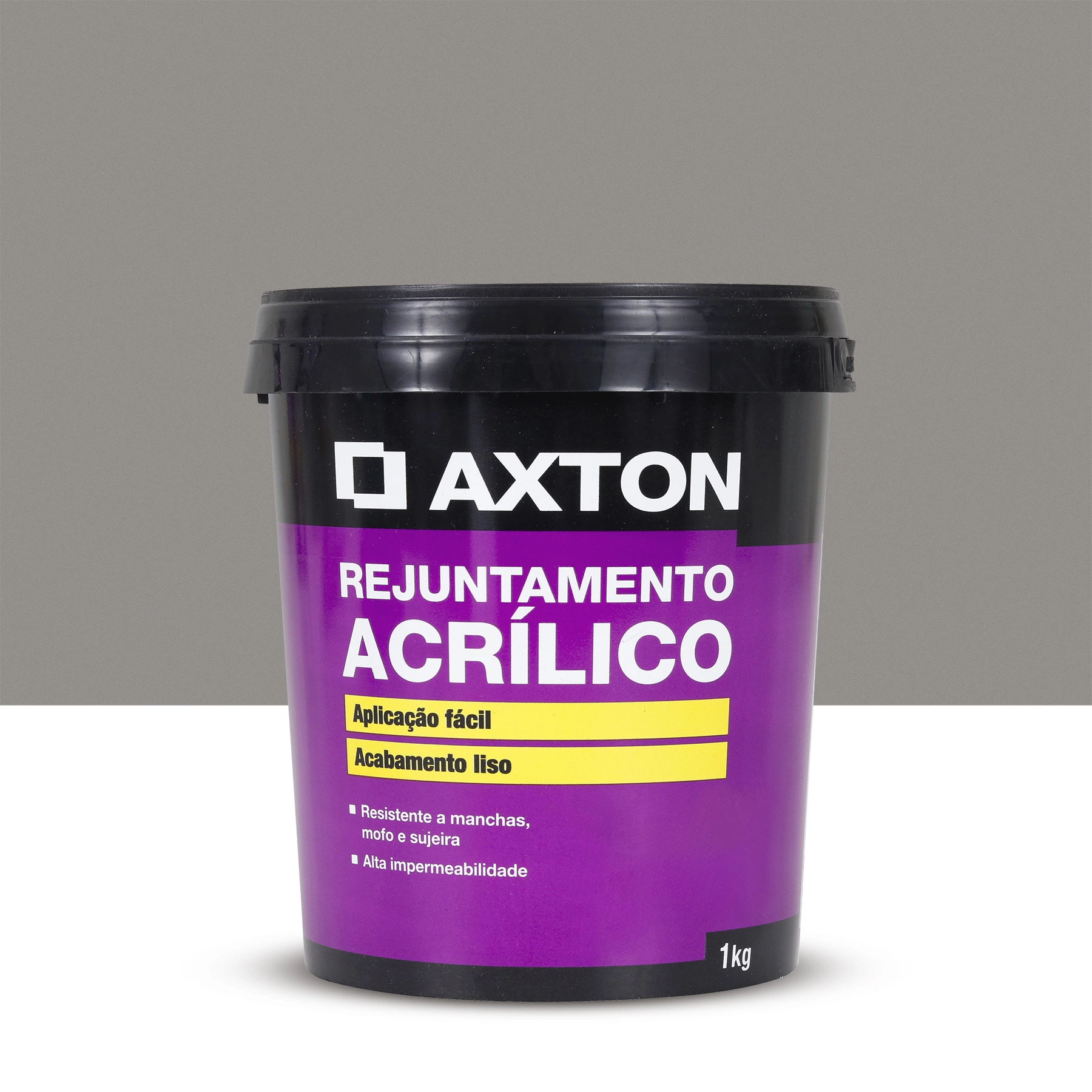 Rejunte Acrílico Cinza 1kg Axton