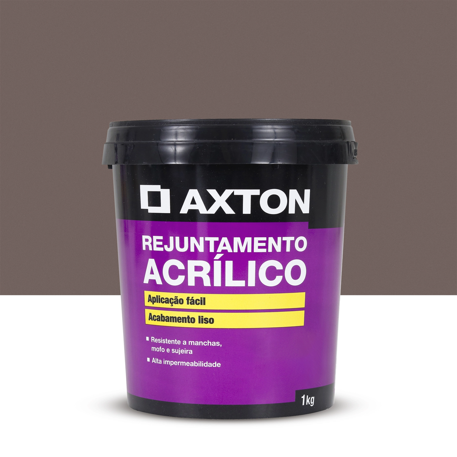 Rejunte Acrílico Ébano 1kg Axton