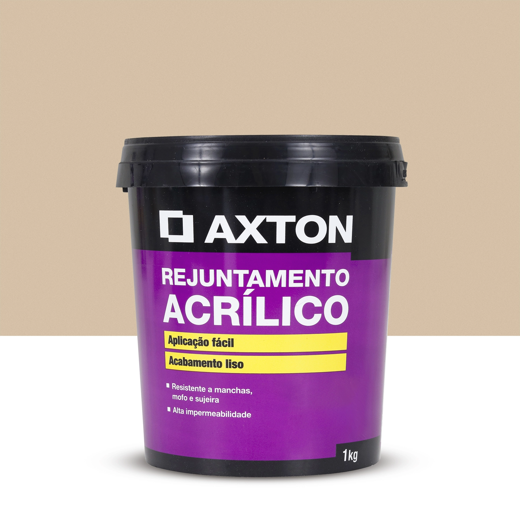 Rejunte Acrílico Palha 1kg Axton