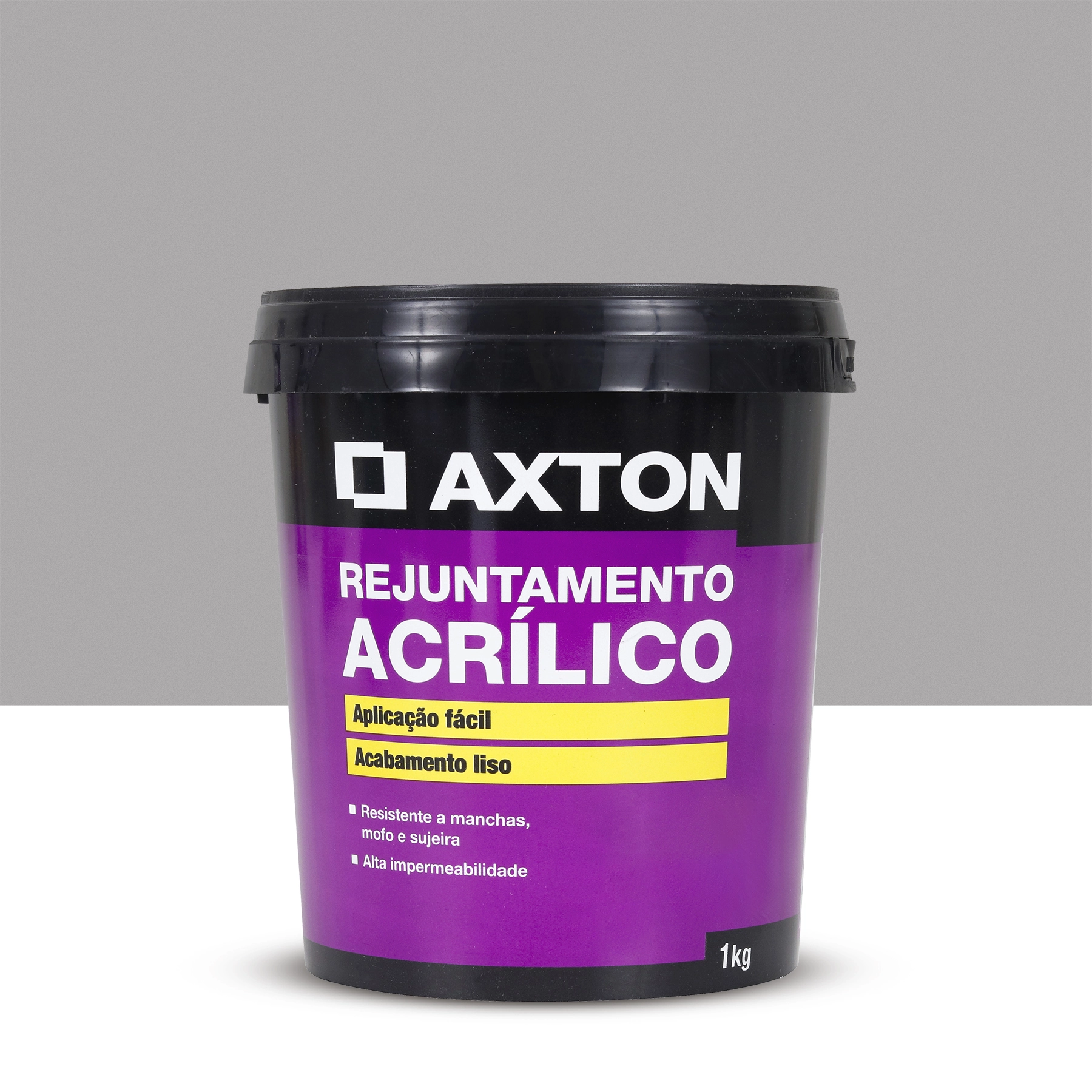 Rejunte Acrílico Platina 1kg Axton
