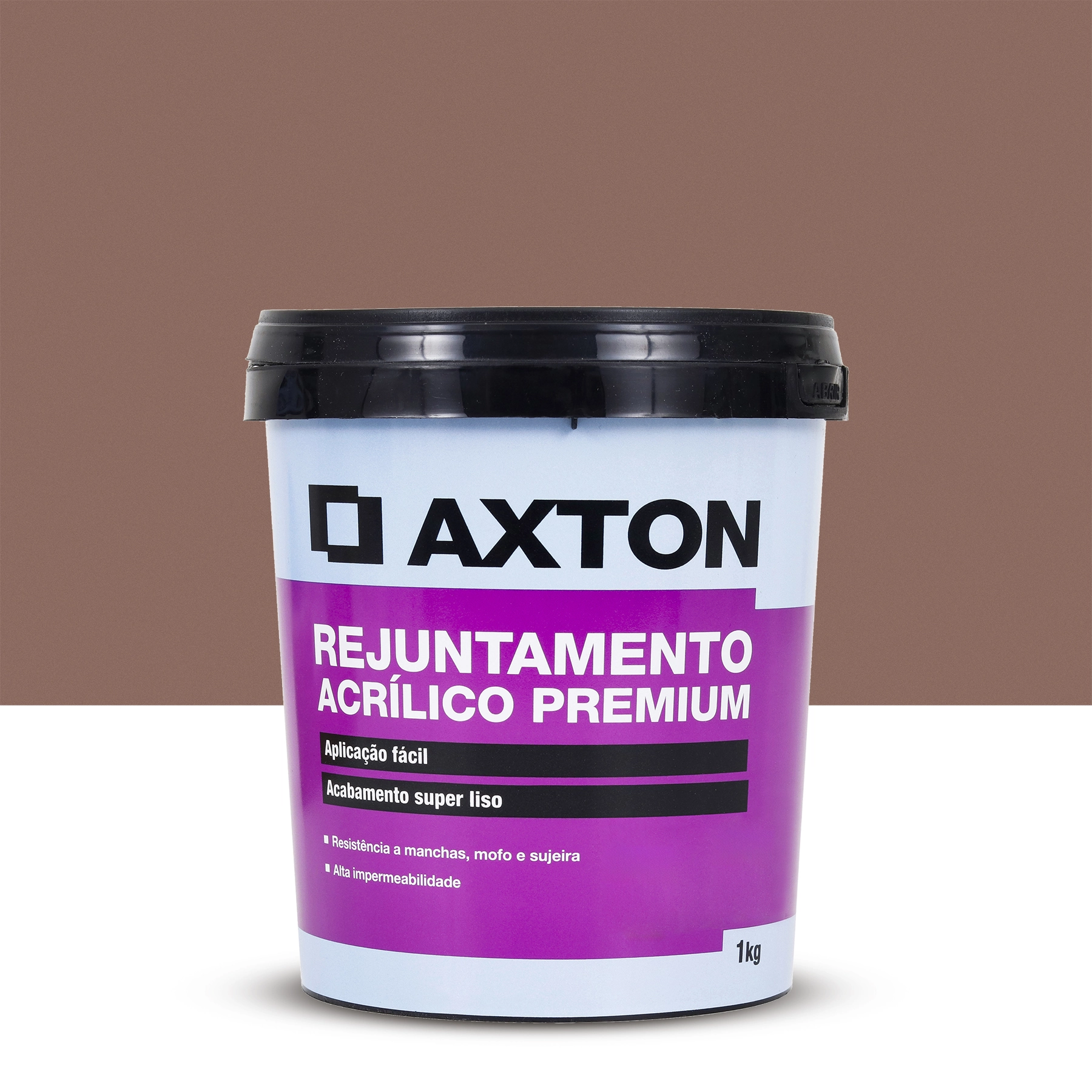 Rejunte Acrílico Imbuia 1kg Axton
