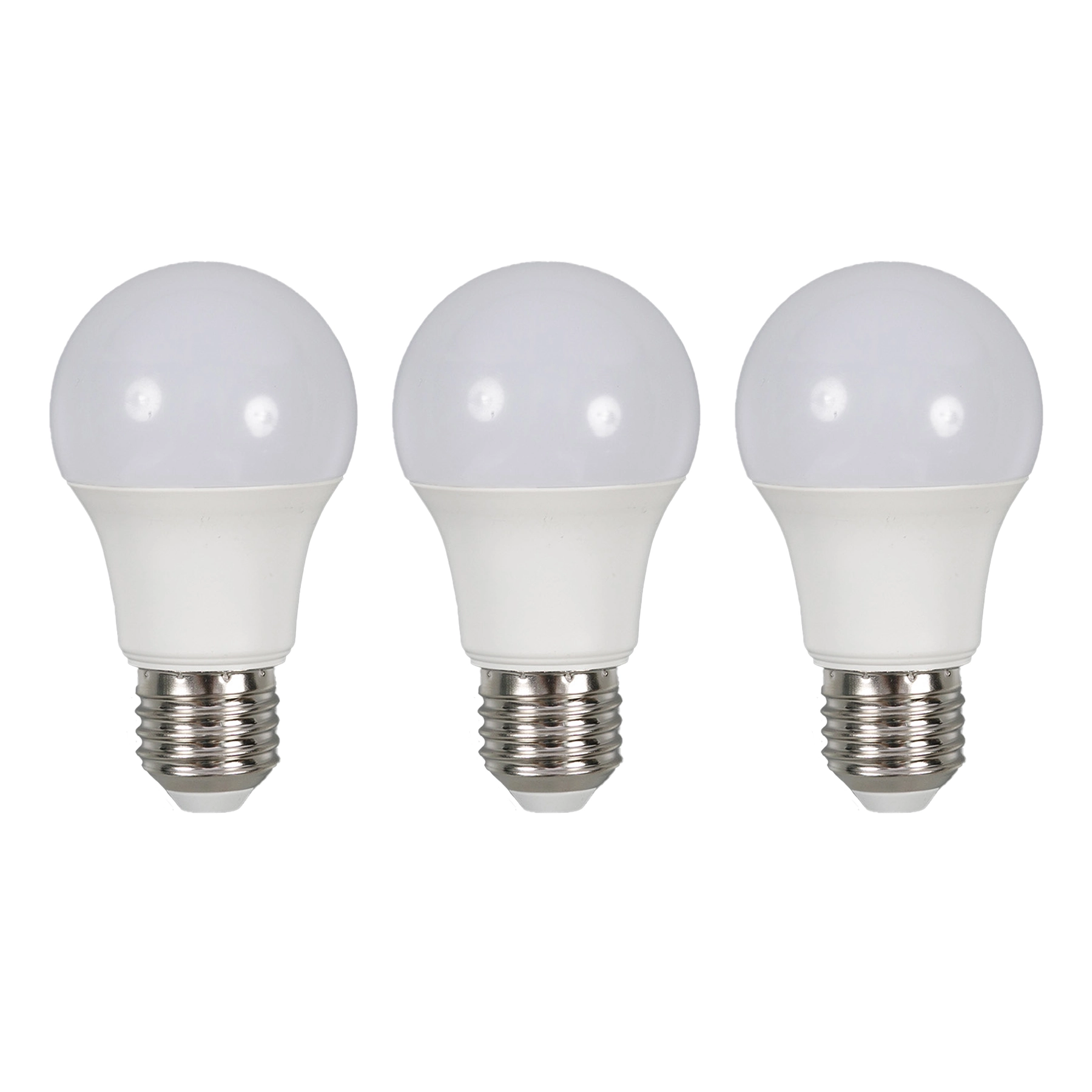 Kit 3 Lâmpadas de LED E27 Bulbo 15W 1300lm Luz Branca Bivolt Lexman