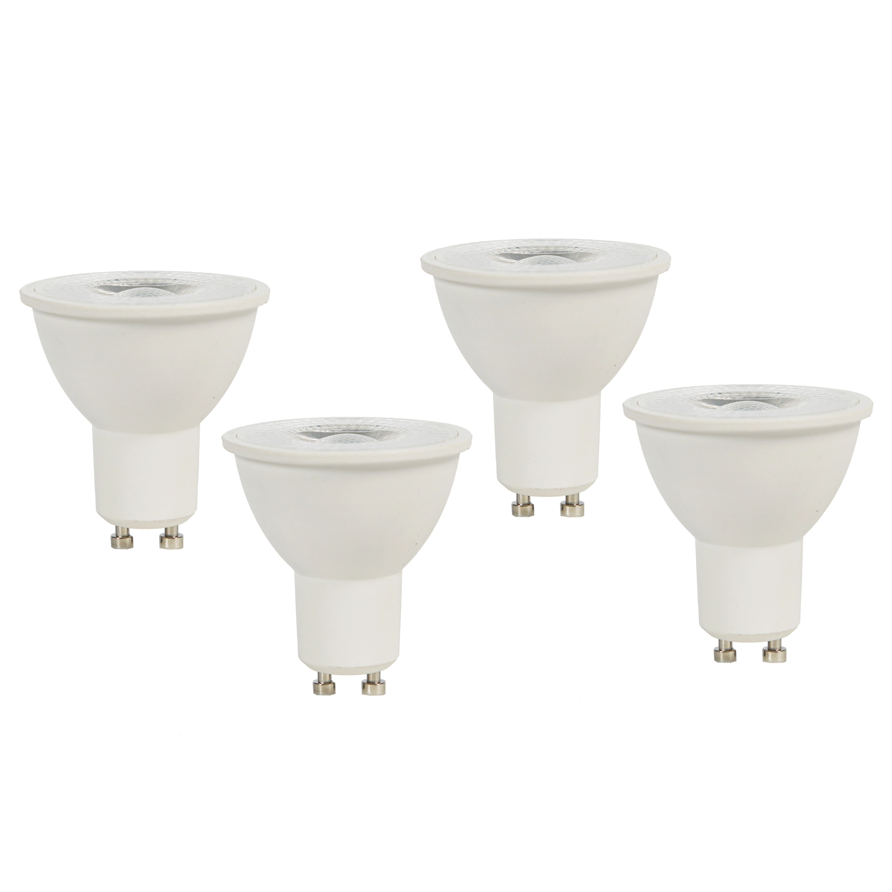Kit 4 Lâmpadas de LED GU10 6,5W 480lm Luz Amarela Bivolt Lexman