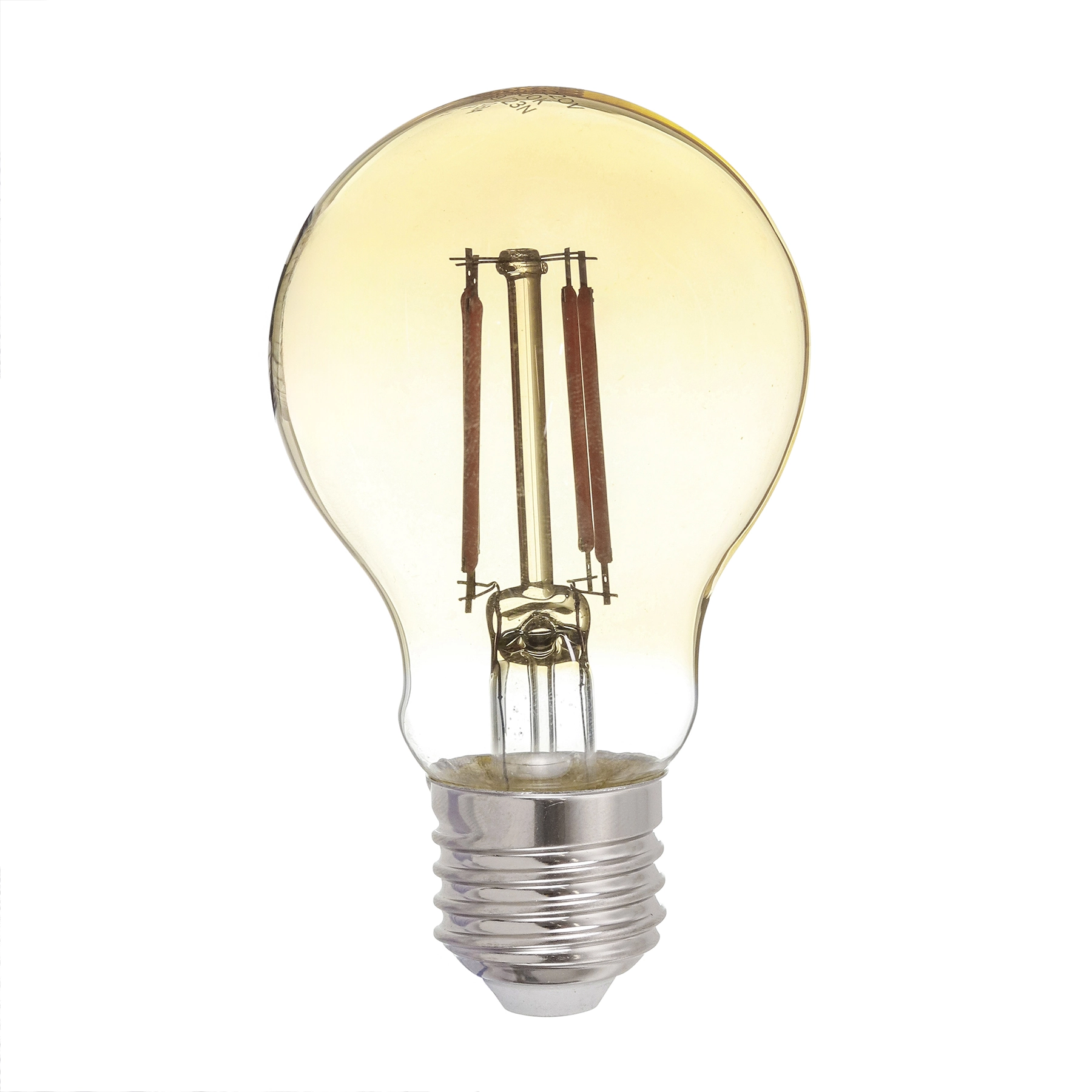 Lâmpada de LED Filamento E27 Bulbo 4W 360lm Luz Amarela Bivolt Lexman
