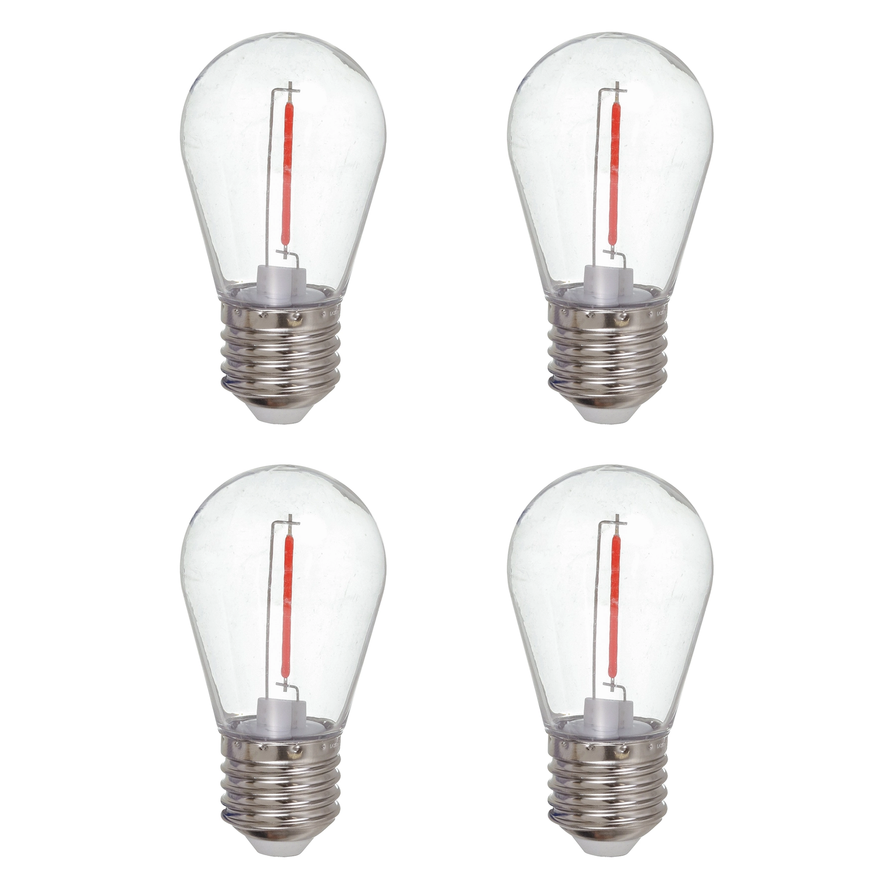 Kit Lâmpada de LED Filamento E27 Bulbo 30lm Luz RGB 220V Lexman