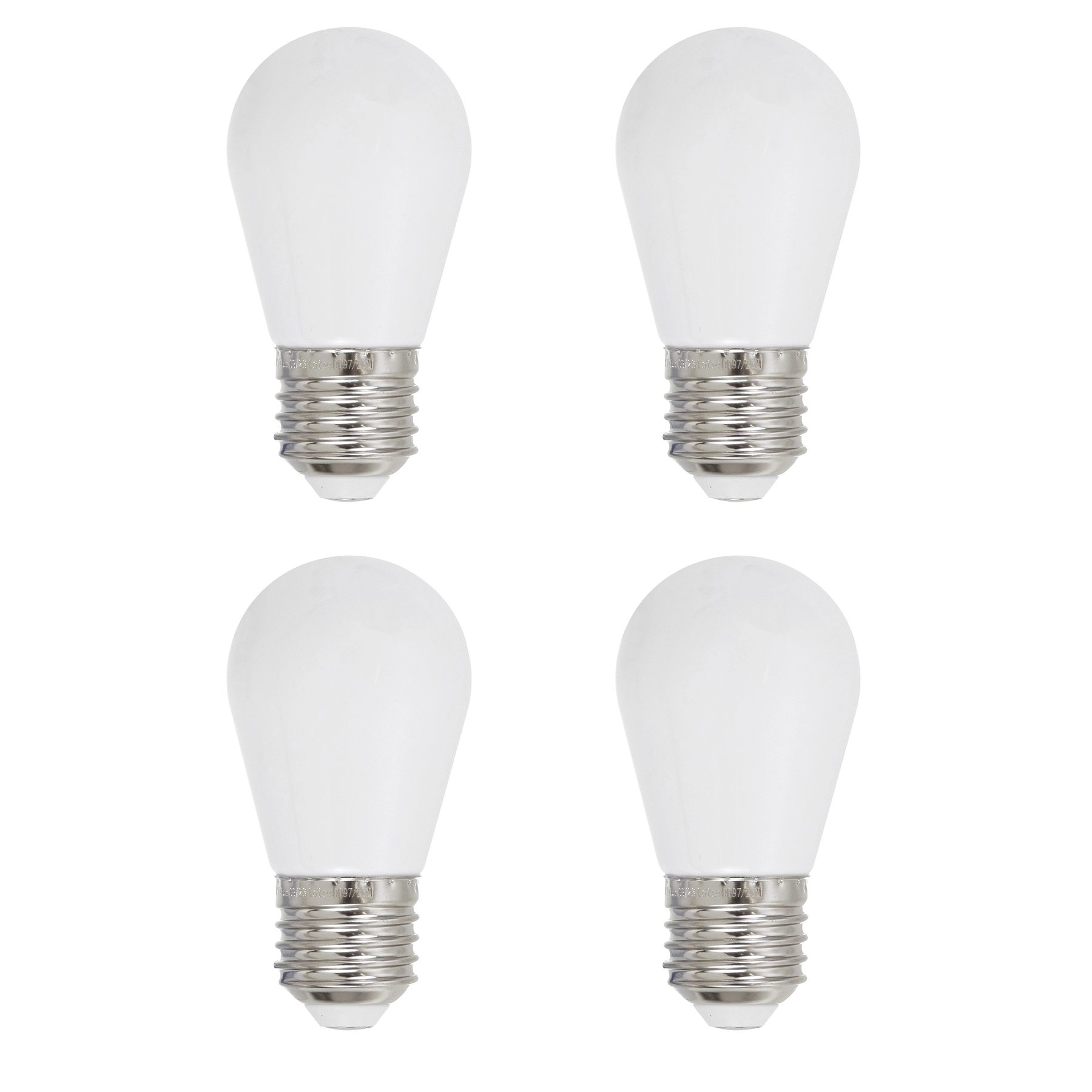 Kit Lâmpada de LED Filamento E27 Bulbo 35lm Luz Âmbar 127V Lexman