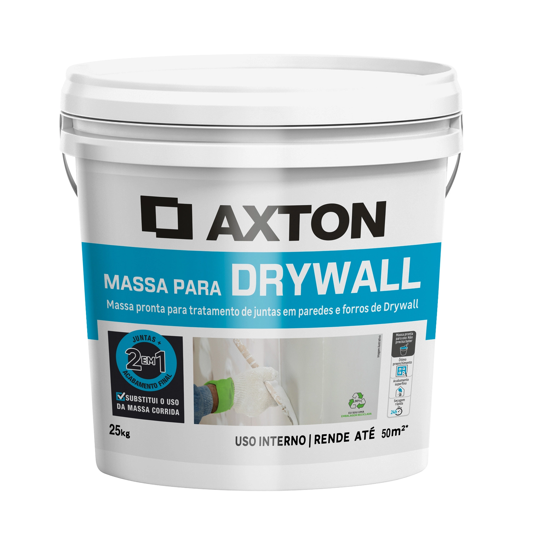 Massa para Drywall 25kg Axton