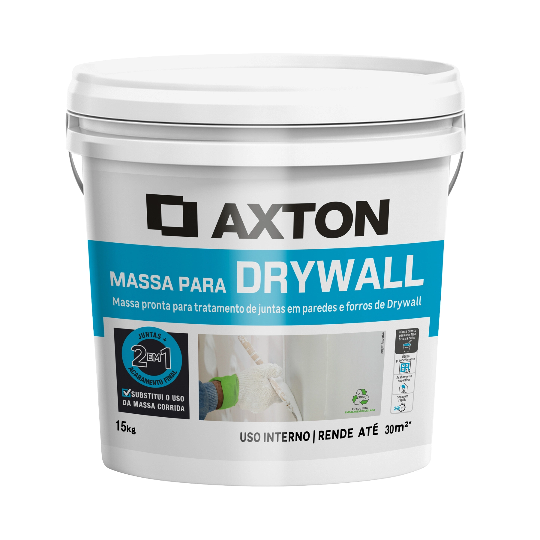 Massa para Drywall 15kg Axton
