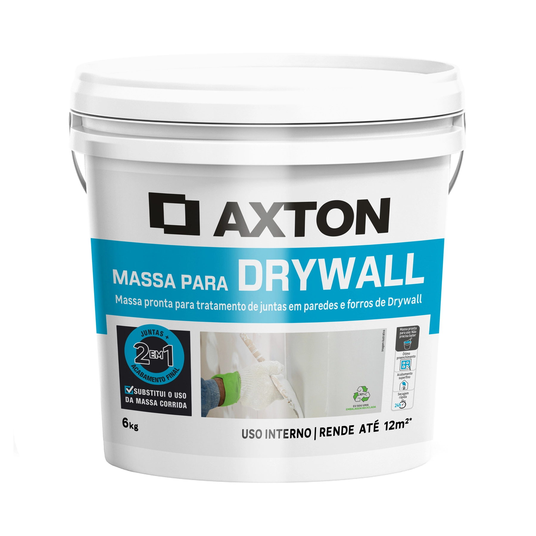 Massa para Drywall 6kg Axton