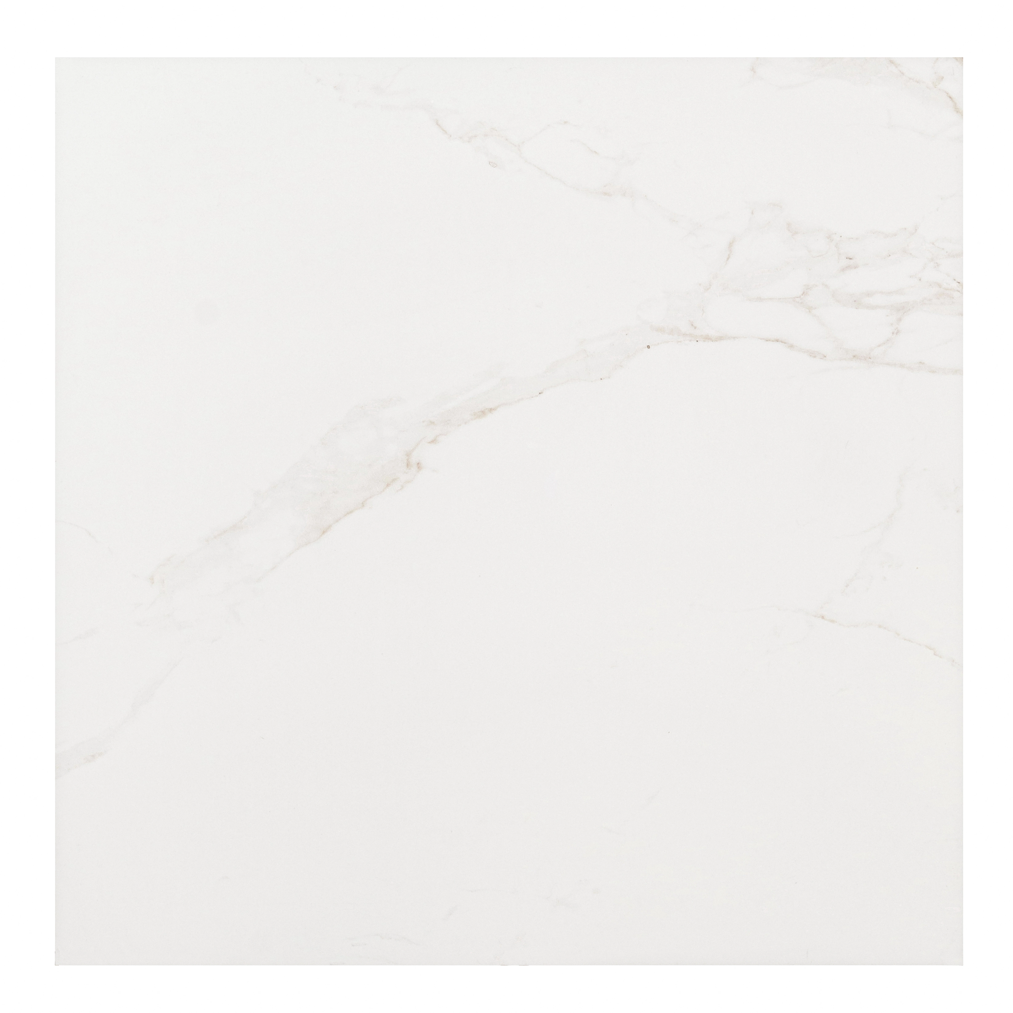 Porcelanato Marmorizado Acetinado Borda Reta Interno 84x84cm Nuage Artens