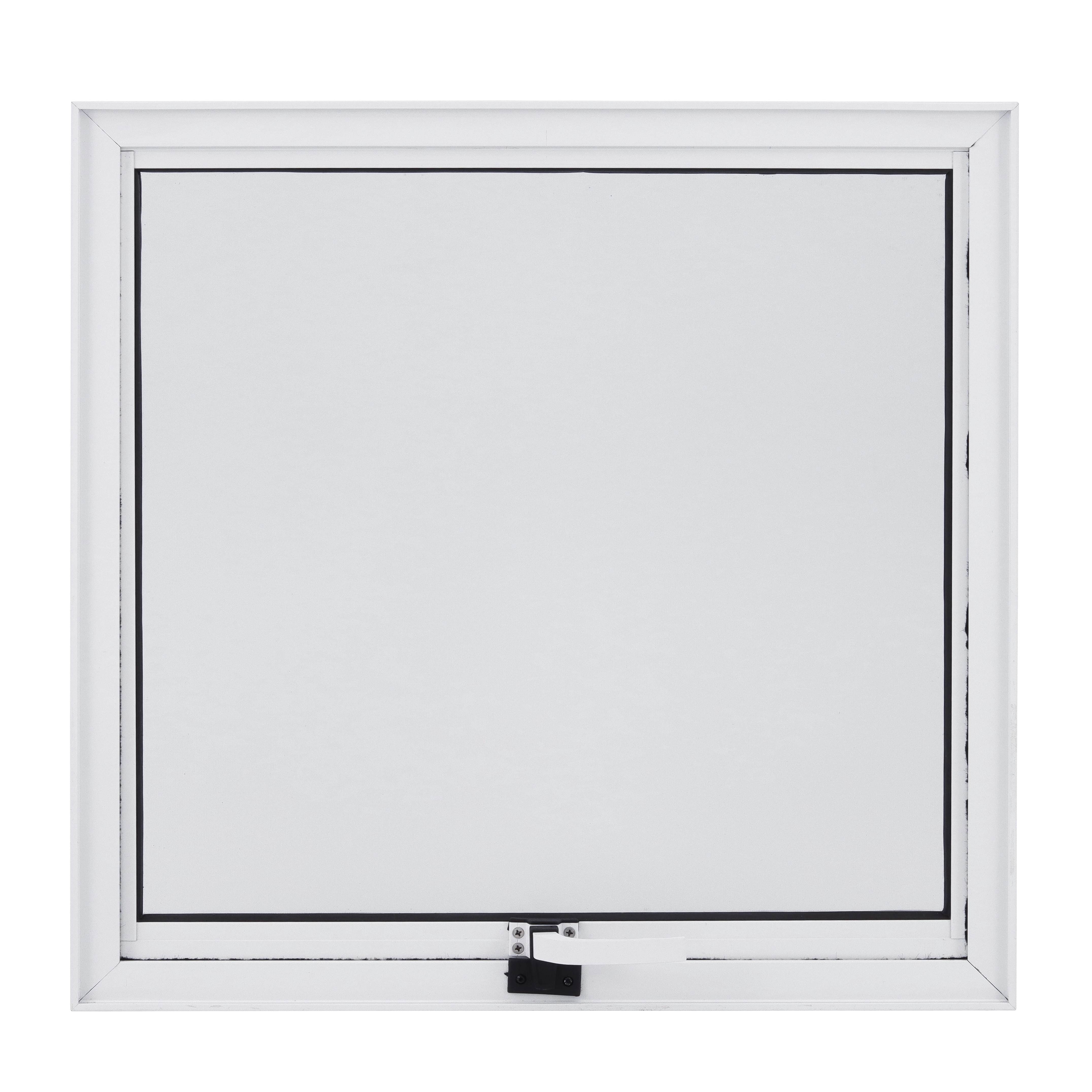 Janela de Alumínio Maxim-ar 60x60cm com Vidro 4mm Mini Boreal Vivace Isoxa Branca