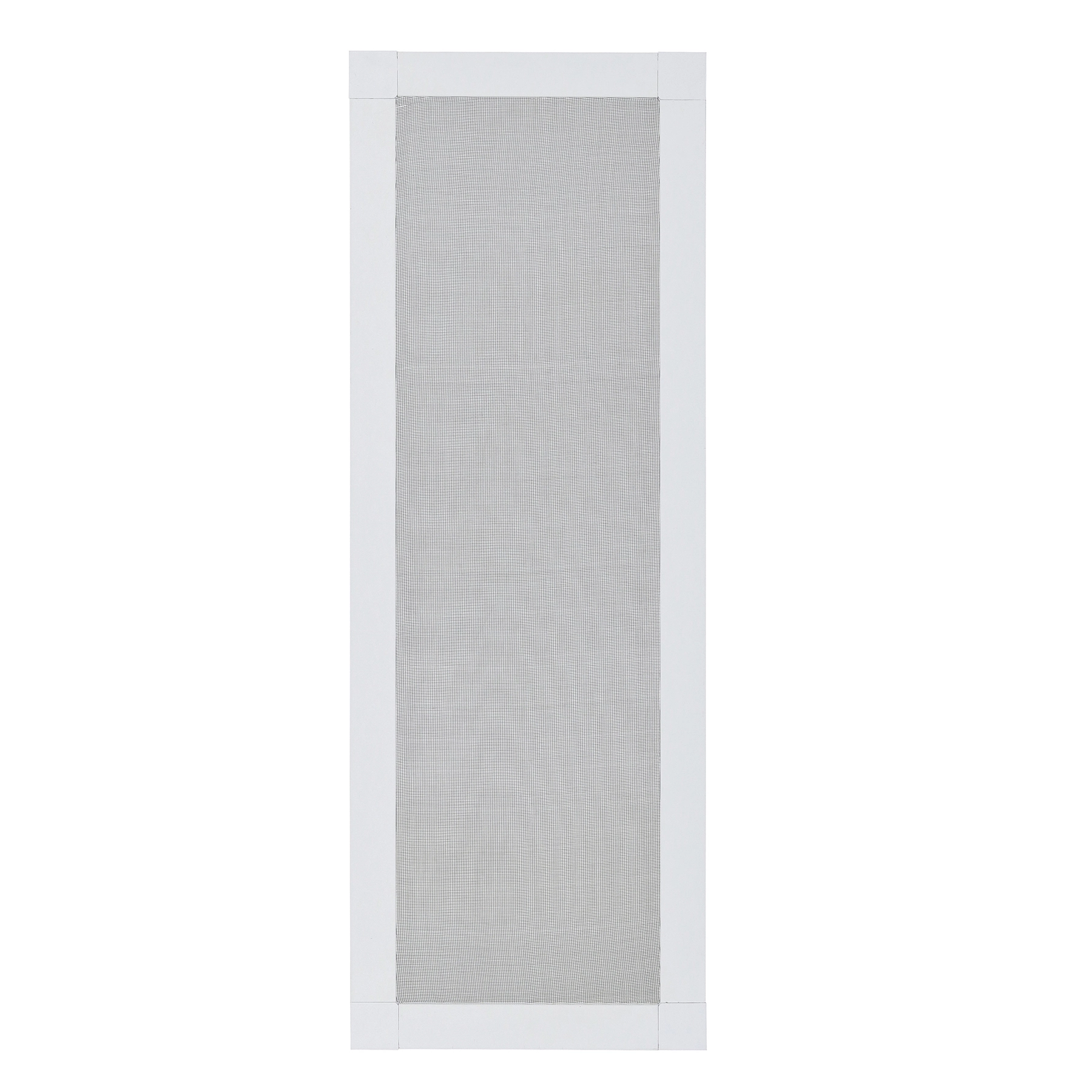 Tela Mosquiteira com Moldura Alumínio Branco para Janela 2 Folhas e Veneziana 3 Folhas 1,00x1,00m Linha Vivace Isoxa