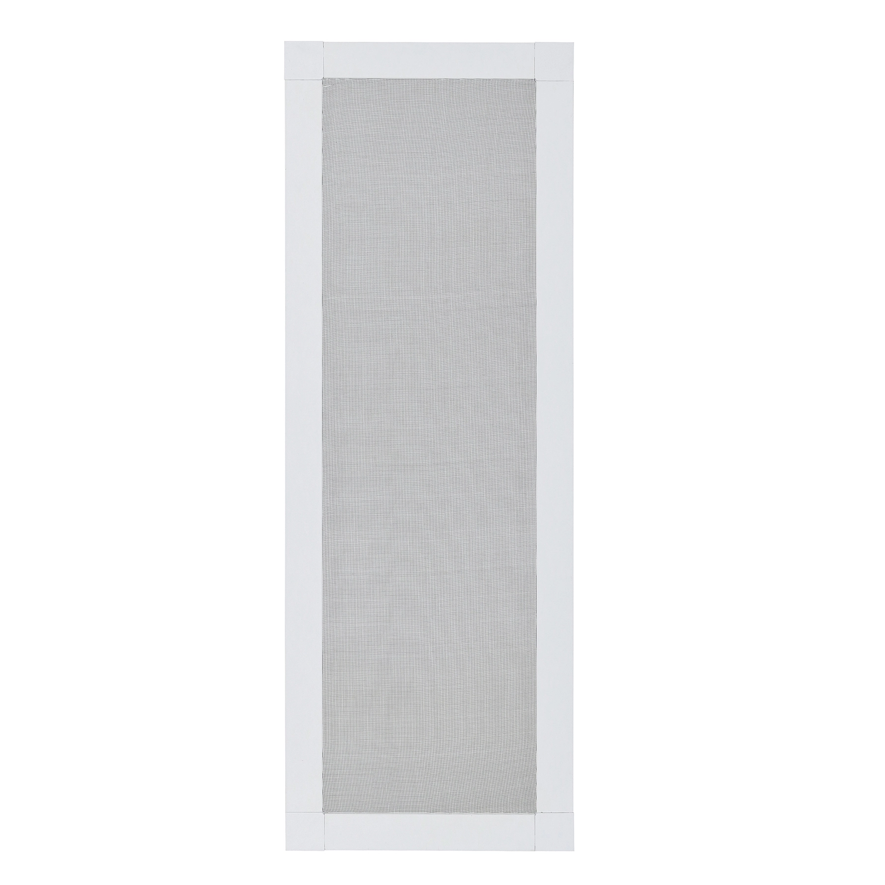 Tela Mosquiteira com Moldura Alumínio Branco para Janela 4 Folhas e Veneziana 6 Folhas 1,00x2,00m Linha Vivace Isoxa