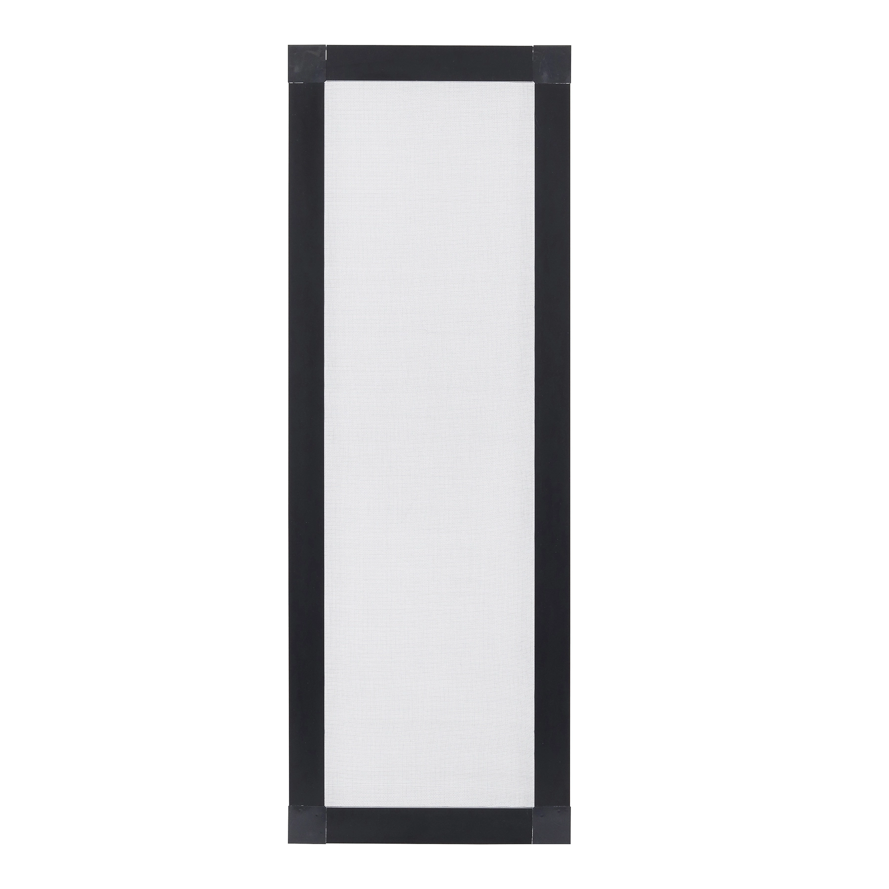 Tela Mosquiteira com Moldura Alumínio Preto para Janela 4 Folhas e Veneziana 6 Folhas 1,00x1,50m Linha Vivace Isoxa
