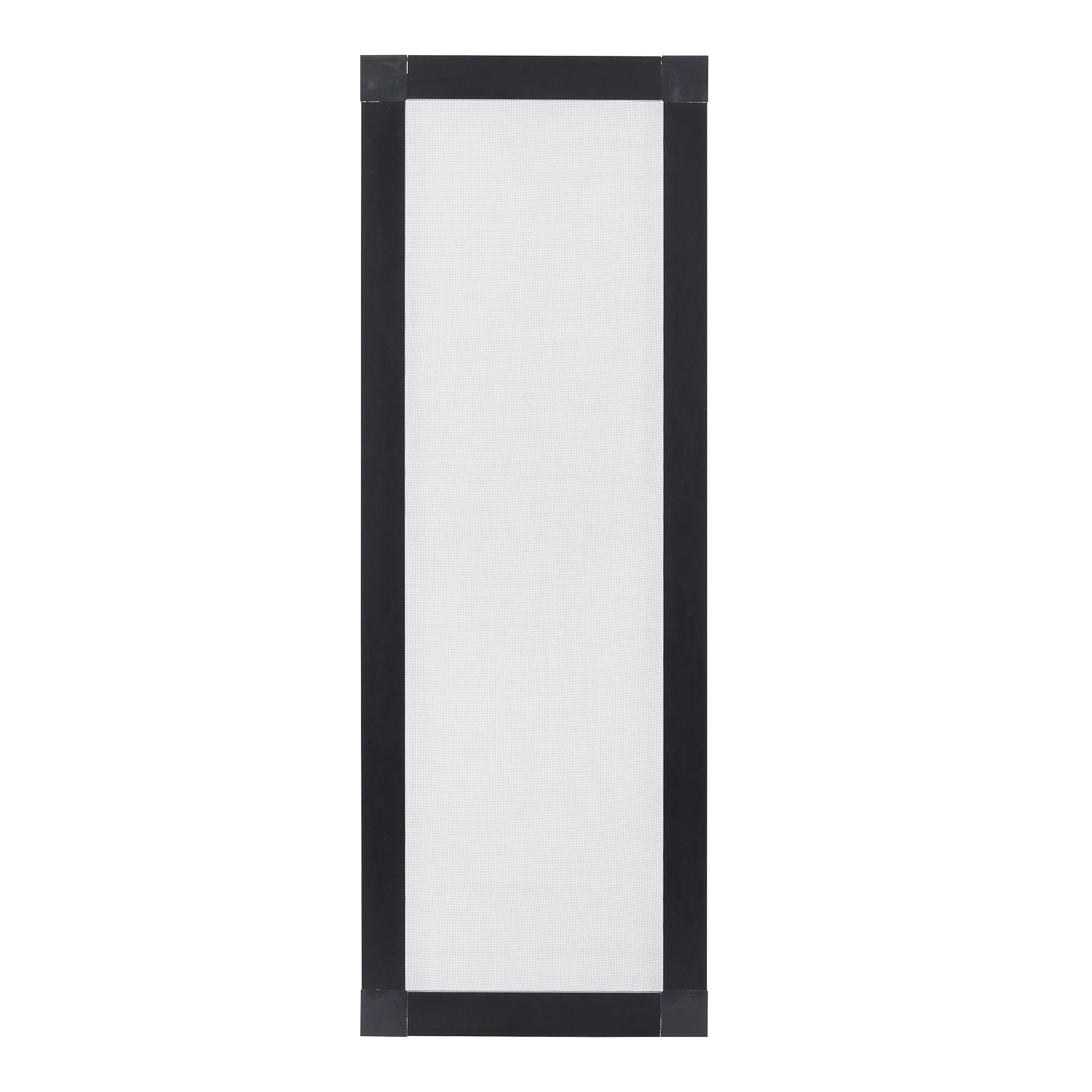 Tela Mosquiteira com Moldura Alumínio Preto para Janela 4 Folhas e Veneziana 6 Folhas 1,20x1,50m Linha Vivace Isoxa