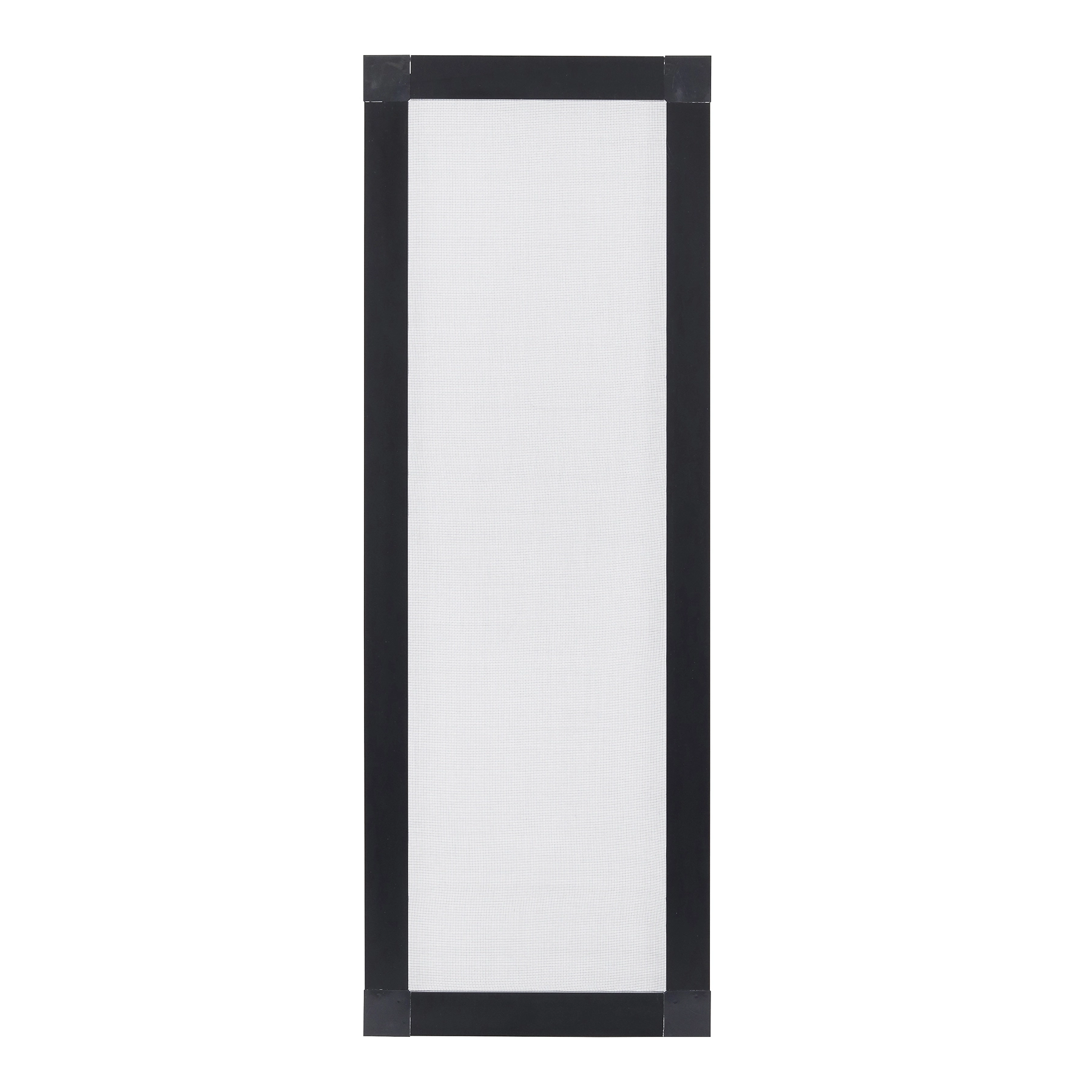 Tela Mosquiteira com Moldura Alumínio Preto para Janela 4 Folhas e Veneziana 6 Folhas 1,20x2,00m Linha Vivace Isoxa